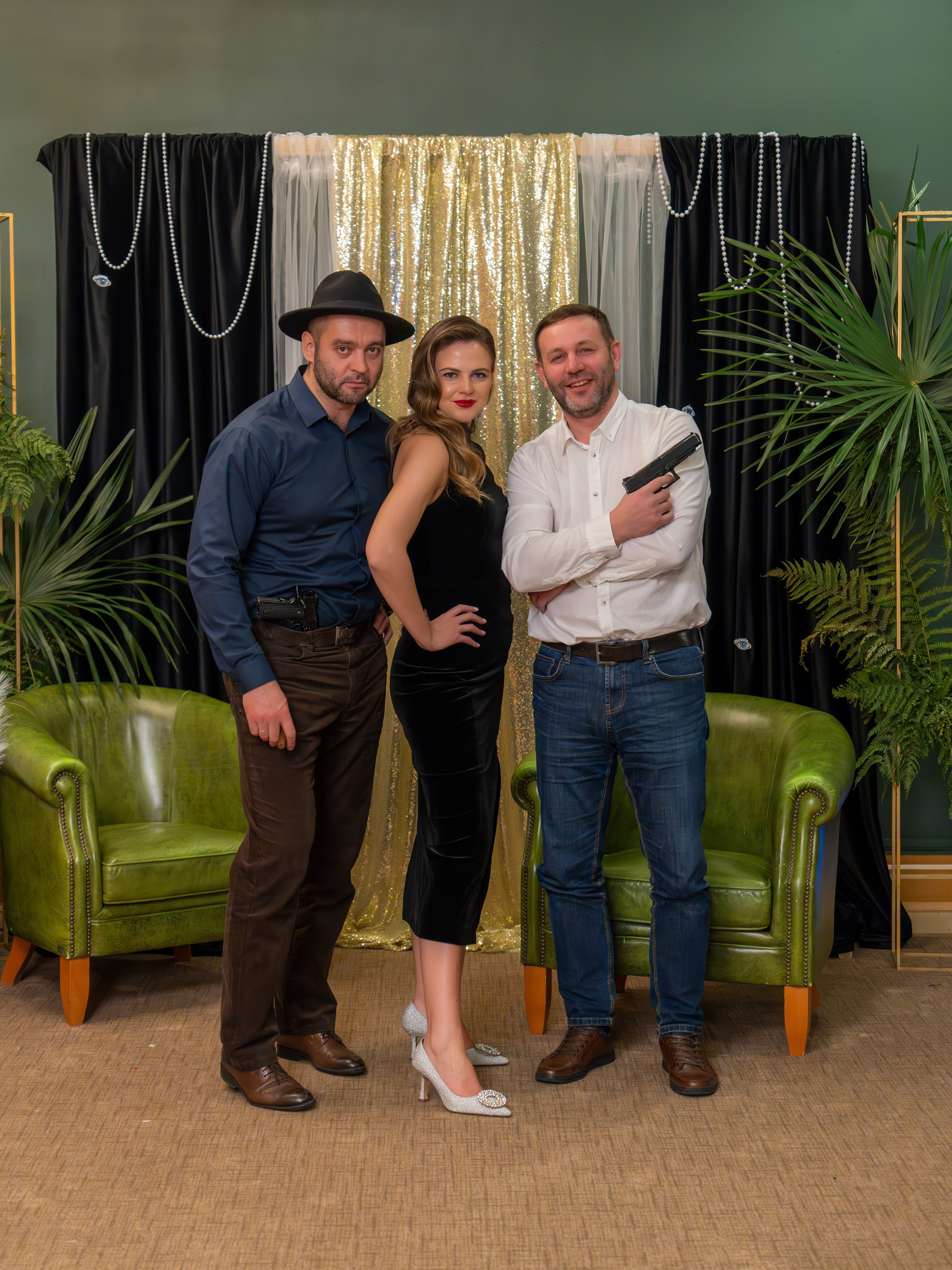 Новый год в стиле Great Gatsby. Репортажный фотограф в Красной Поляне и Сочи Павлюченко Екатерина