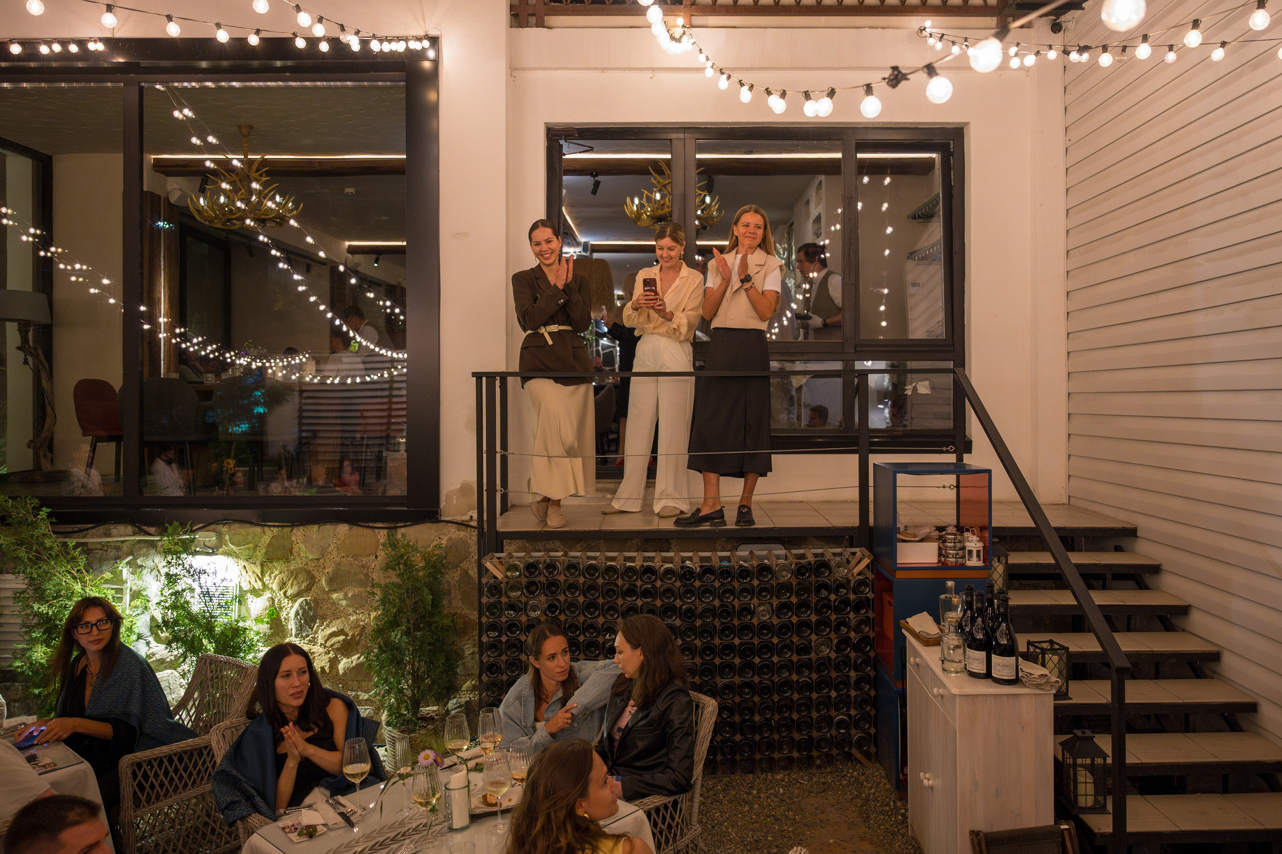 Гастрономический ужин в ресторане Co-Co Chalet. Репортажный фотограф в Красной Поляне и Сочи Павлюченко Екатерина