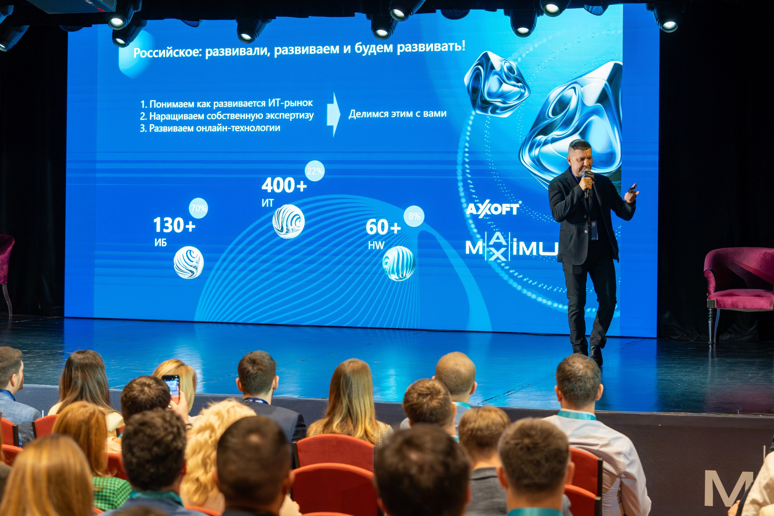 Конференция Axoft в Сочи Казино 2025. Репортажный фотограф в Красной Поляне и Сочи Павлюченко Екатерина