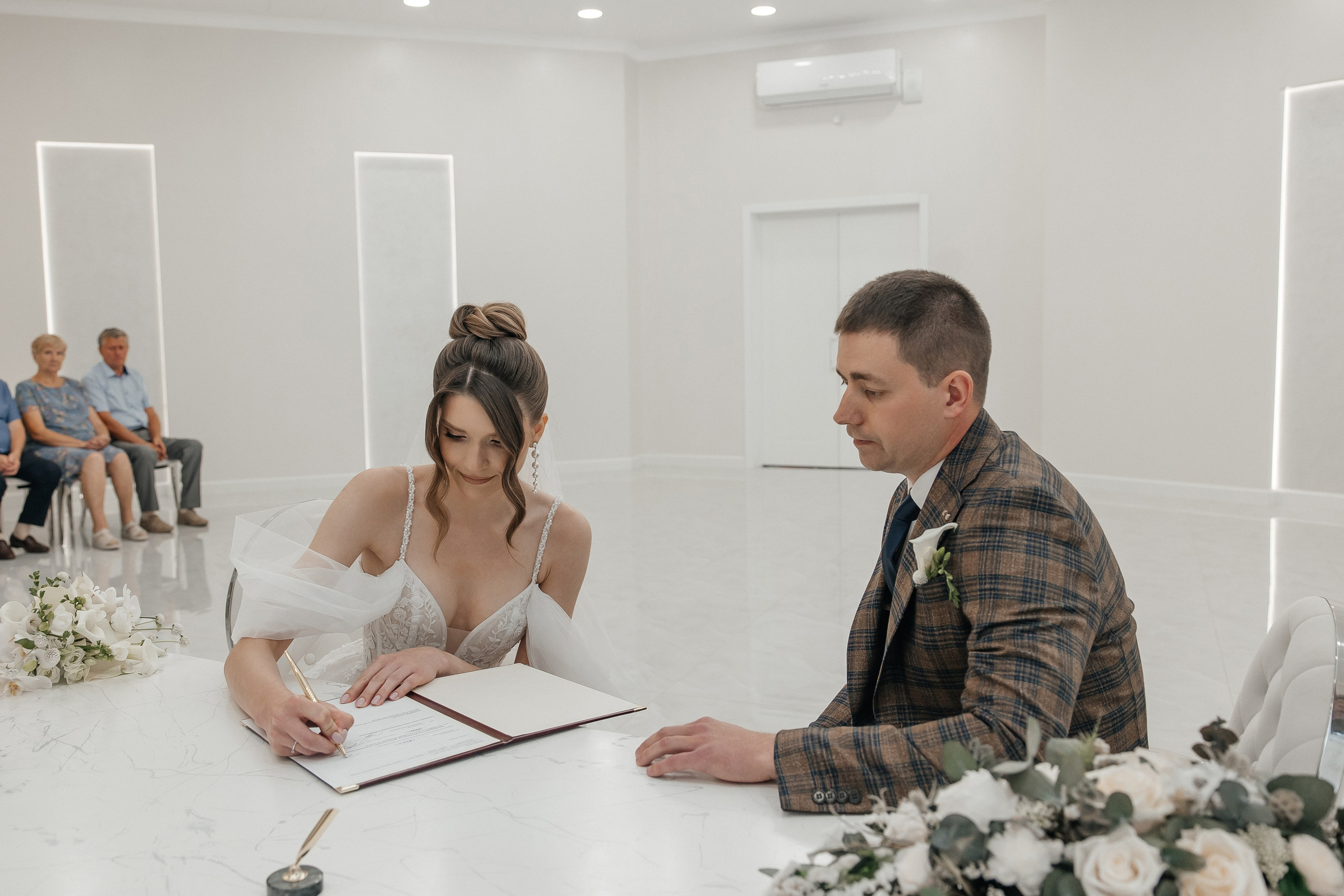 Регистрация брака  в Таганском Дворце Бракосочетания