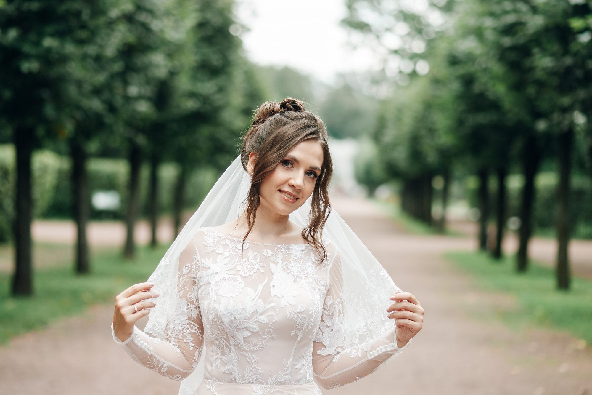 Свадебная фотосессия в усадьбе Кусково. Сергей Гладков свадебный фотограф в Москве