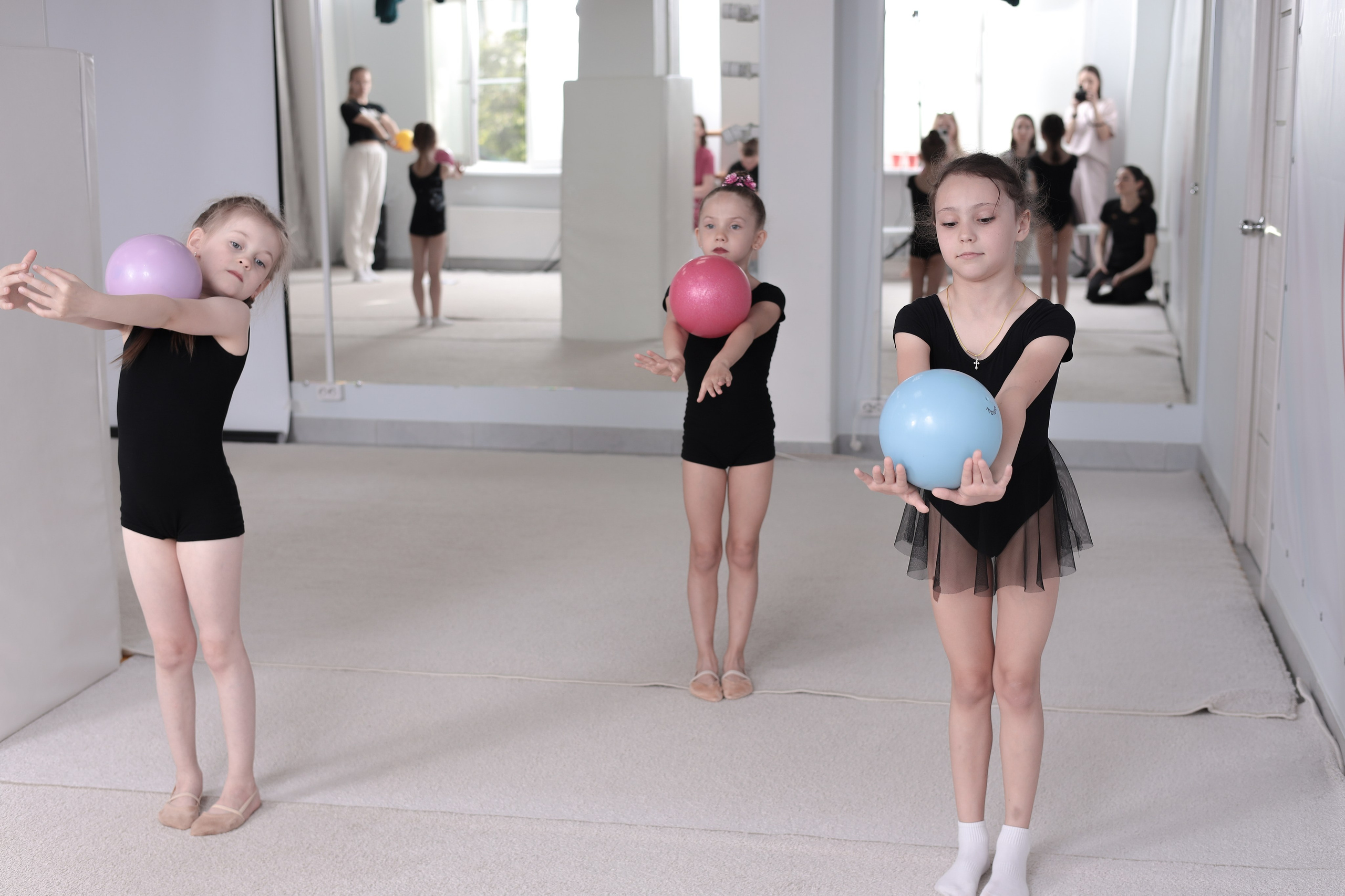 Открытый урок гимнастика. Фотограф Надршина Лилия