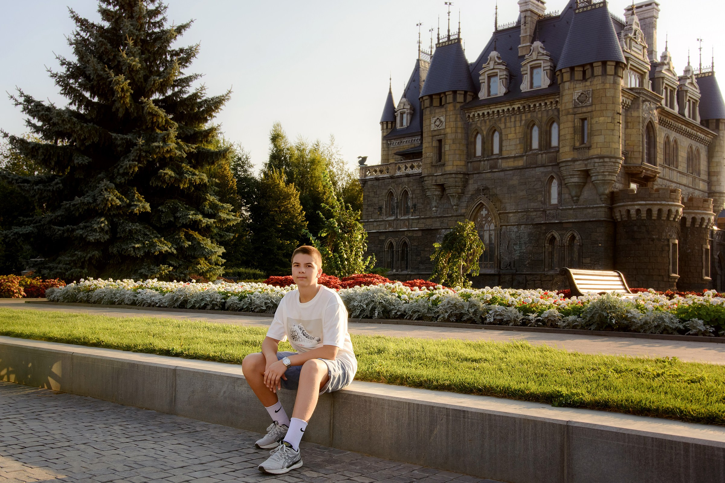Семейная фотосессия у Замка Гарибальди. Фотограф Оксана Сафонова г. Тольятти