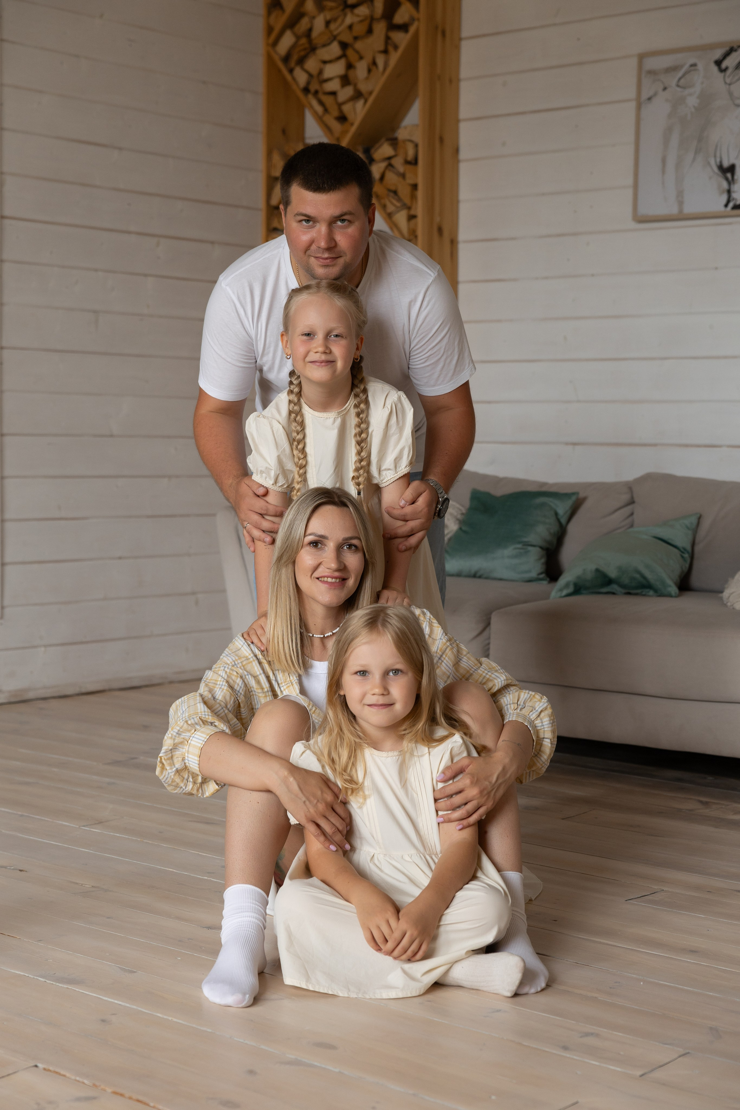 Для четверых. Семейный и свадебный фотограф в Челябинске Мария Леонтьева