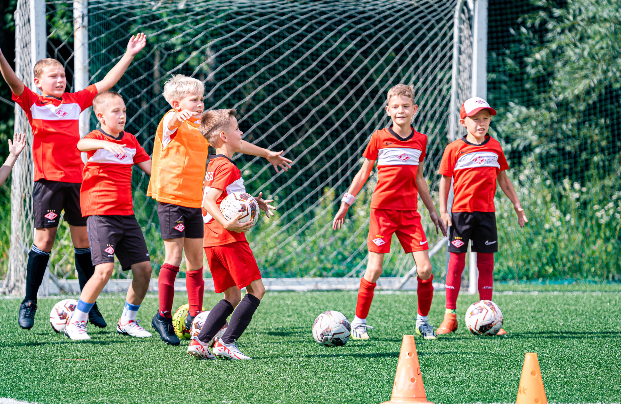 Спортивный лагерь Спартак-Кэмп академии им. Ф. Ф. Черенкова. Фото и видео съёмка на заказ. VAU Studia. Москва