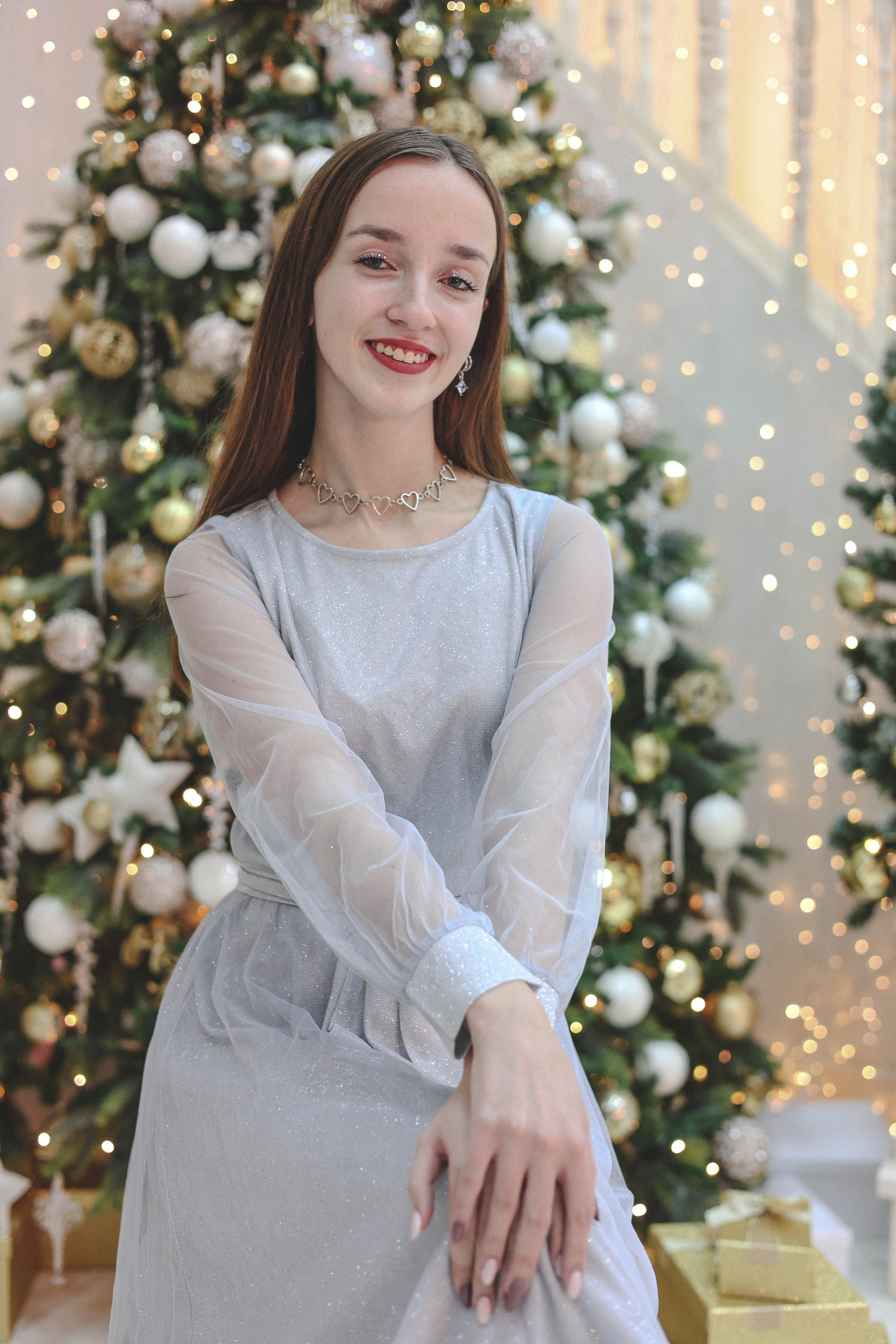 Новогодняя история «Ирина и ее семья». Фотограф в Москве Анастасия Калинина