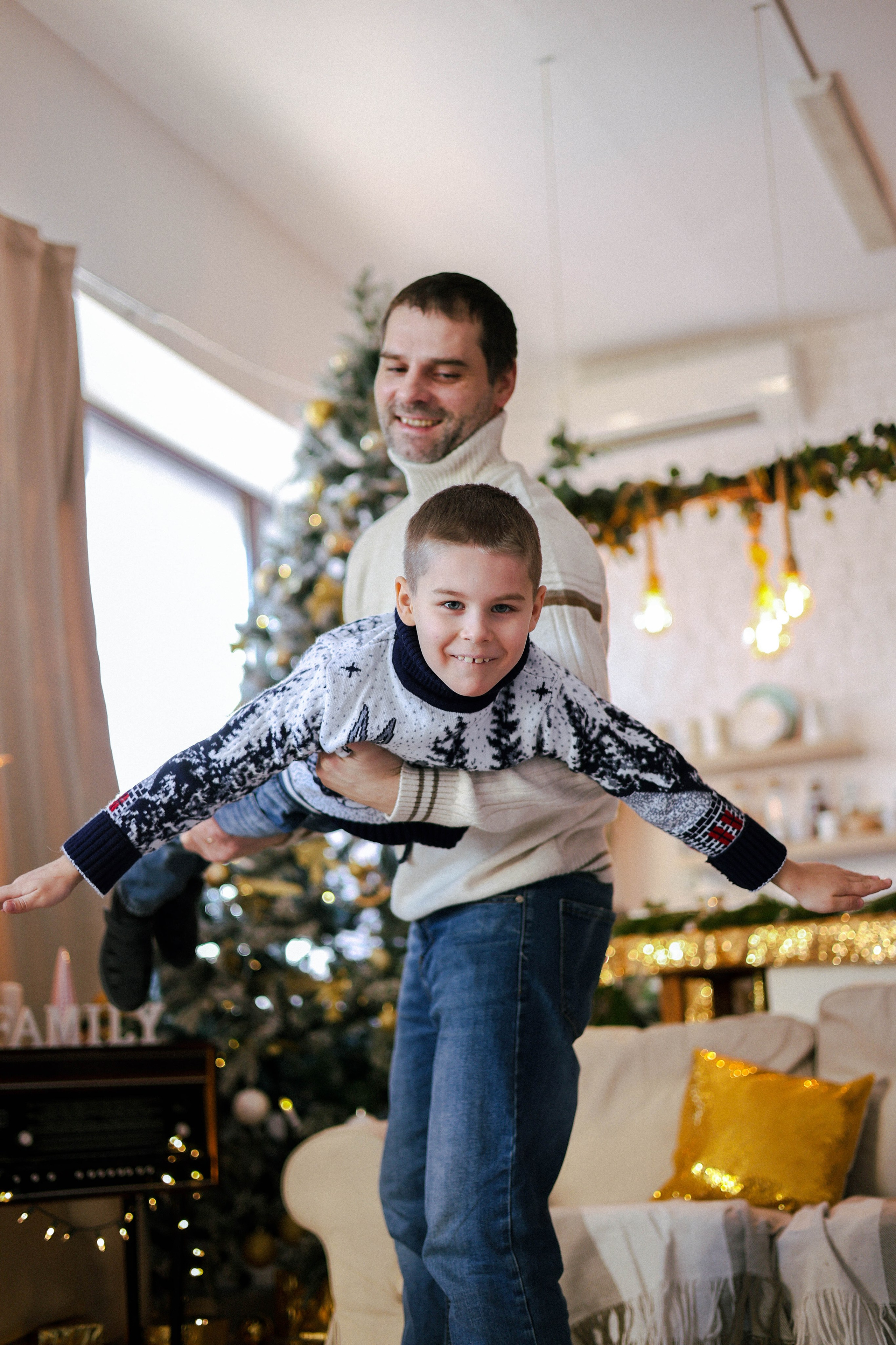Новогодняя история «Нелля и ее семья». Фотограф в Москве Анастасия Калинина