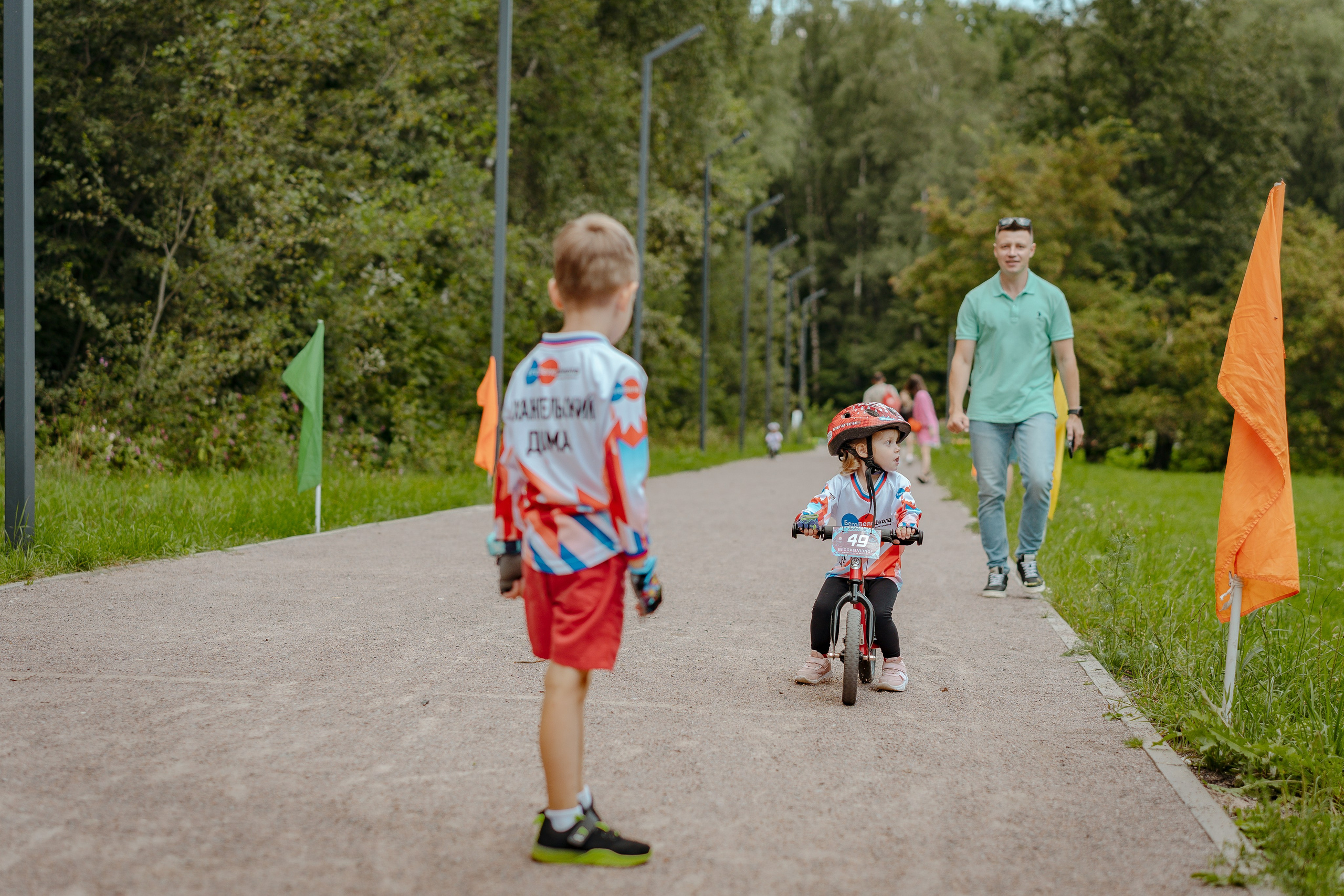 Бего- и ВелоГонка 10.08.2024. Портретный и семейный фотограф в Москве/Видное