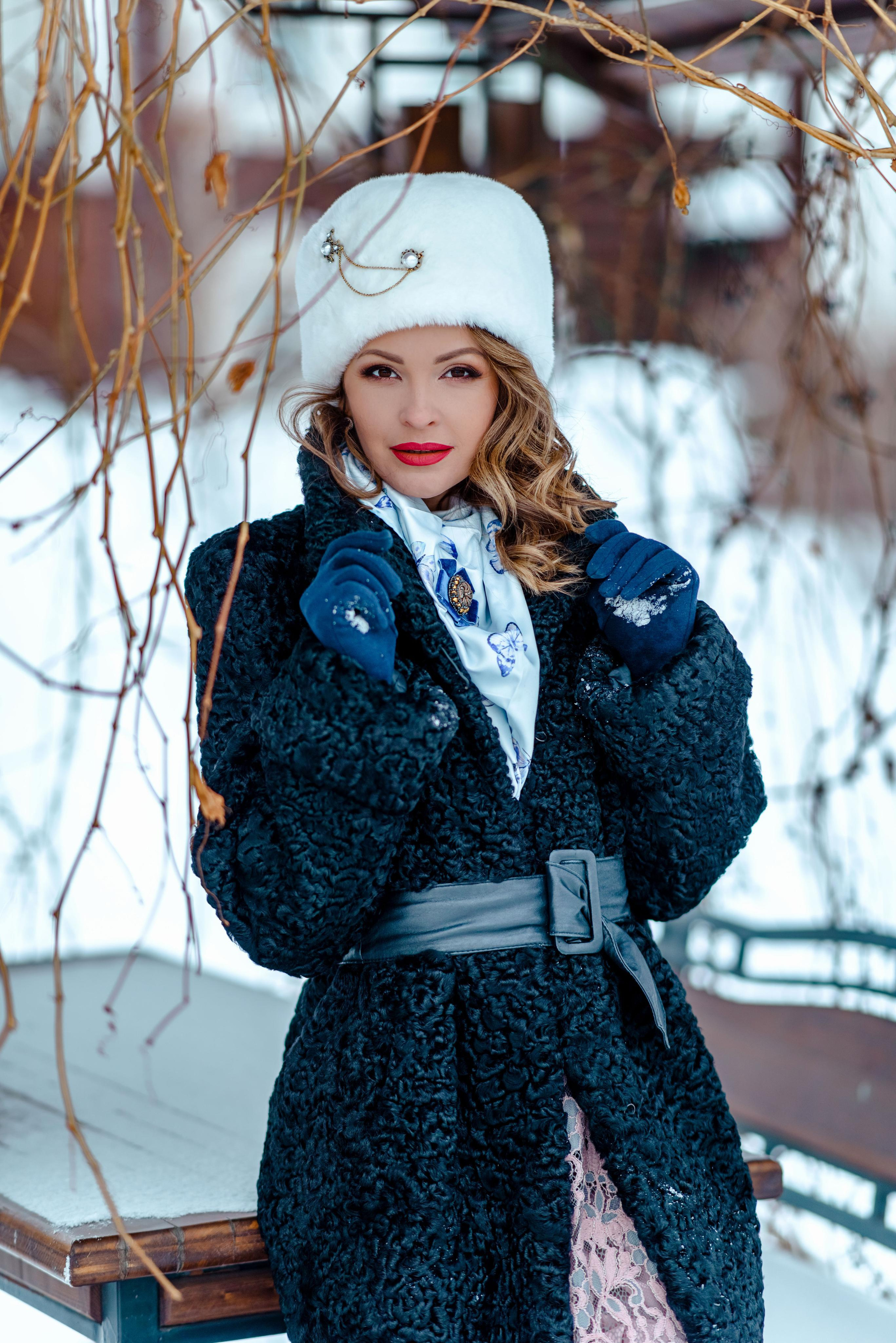 Winter ala russe. Олеся Рябкова: фотограф — стилист в Красноярске