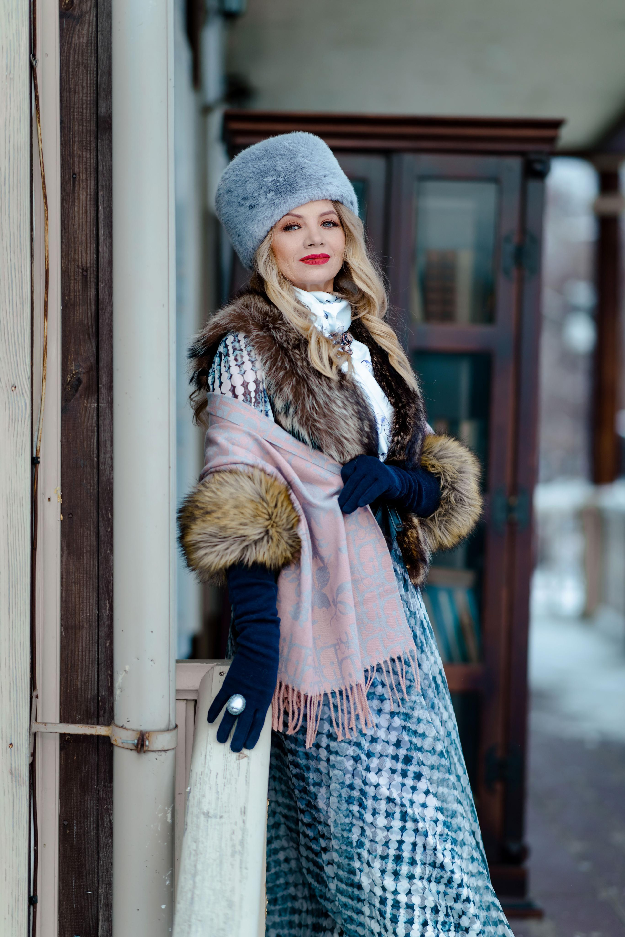 Winter ala russe. Олеся Рябкова: фотограф — стилист в Красноярске