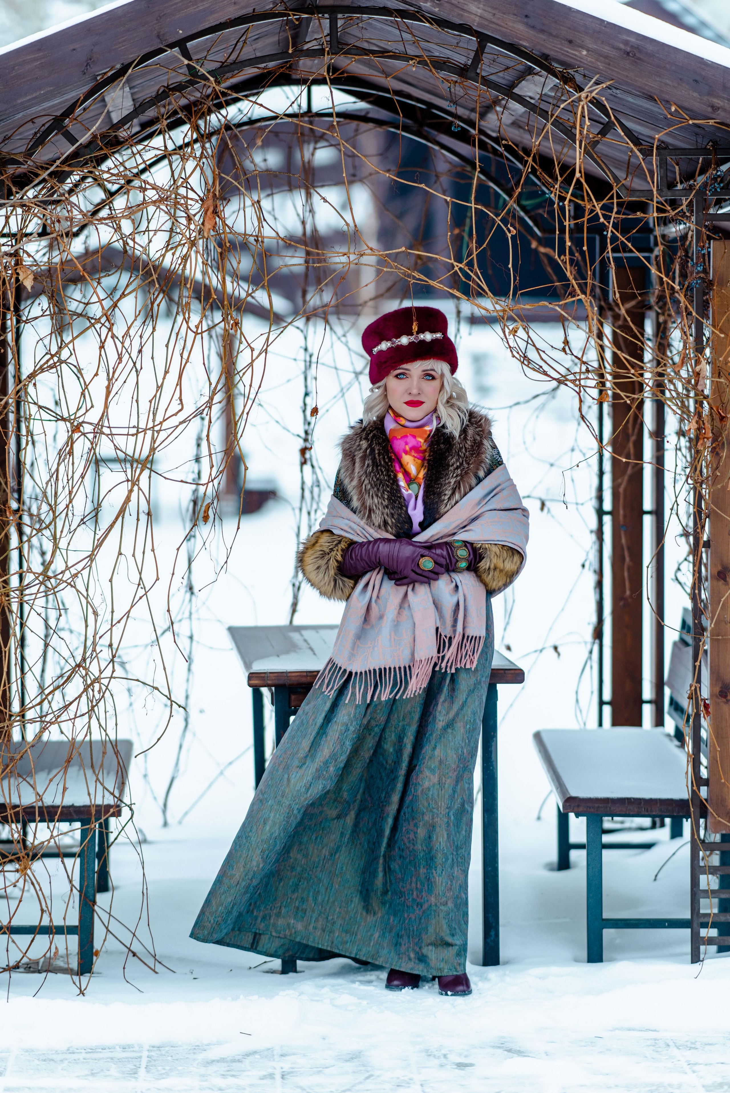 Winter ala russe. Олеся Рябкова: фотограф — стилист в Красноярске