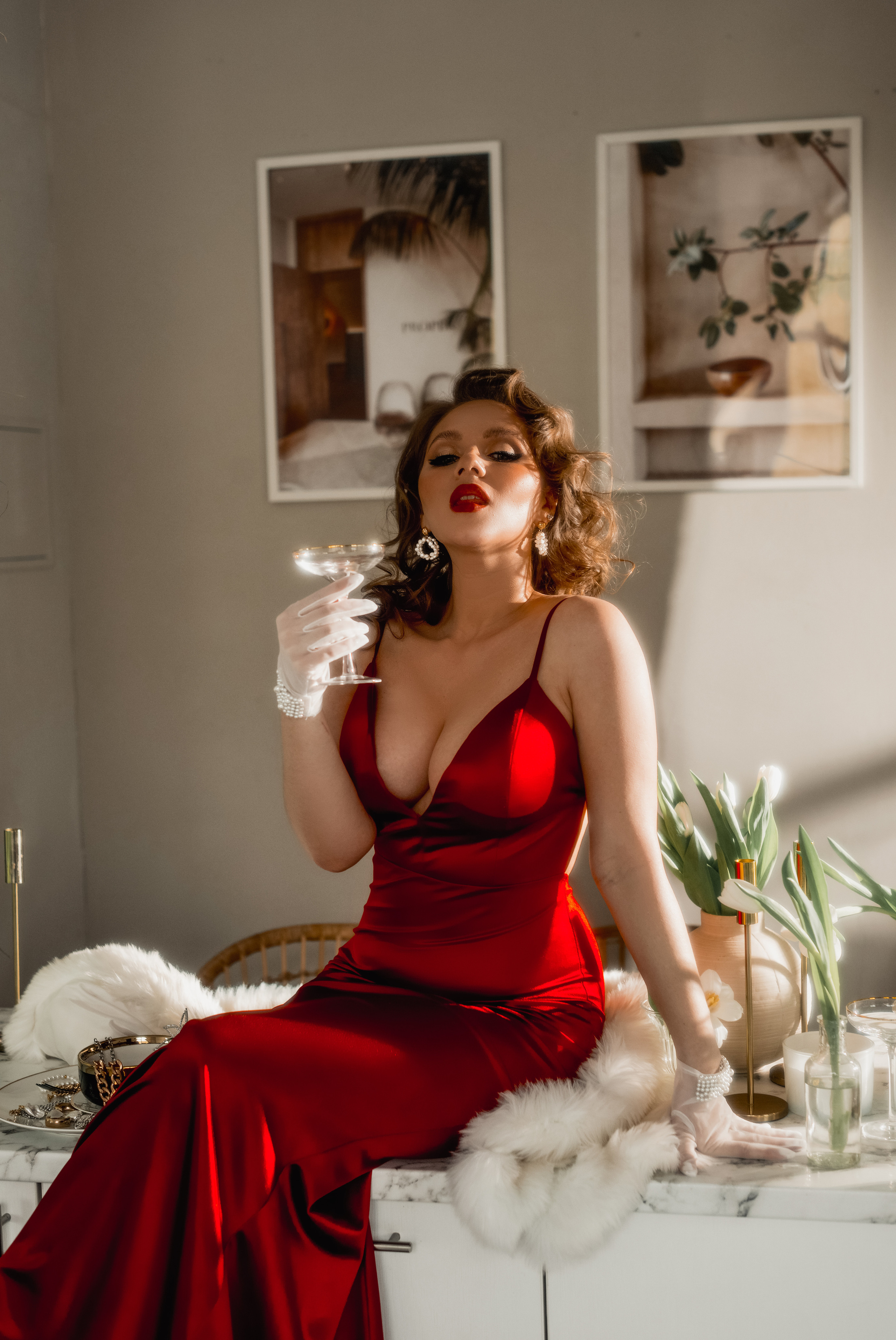 Элегантная женственная чувственная фотосессия. Олеся Рябкова: фотограф — стилист в Красноярске