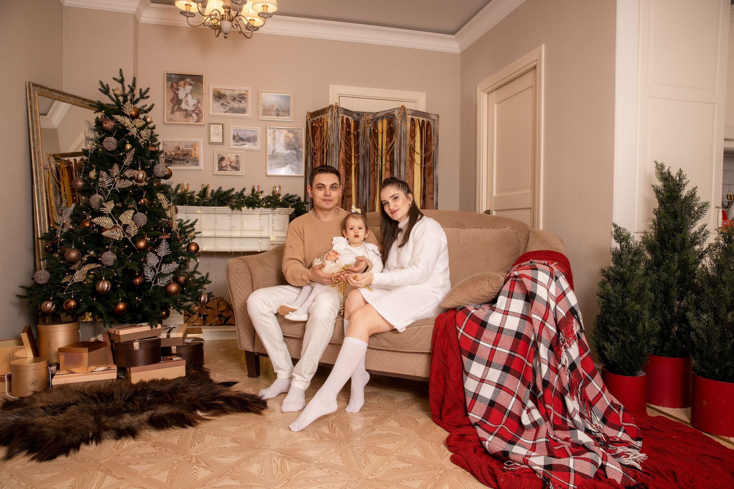 Первые новогодние для Катюши. Фотограф в Железнодорожном и Балашихе