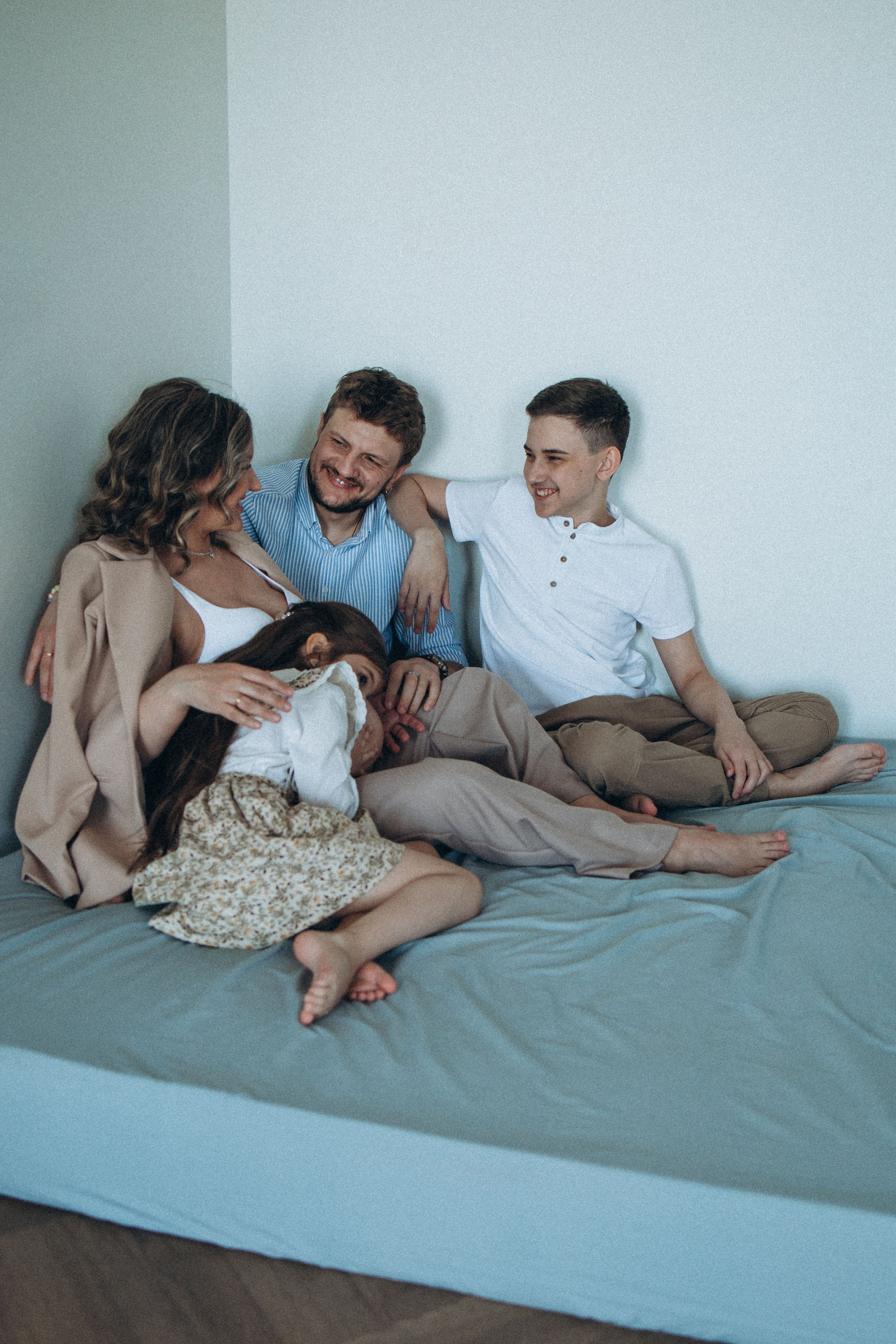 Семья Калининых. Семейный фотограф Нижневартовск Тюмень Ефимова Ирина