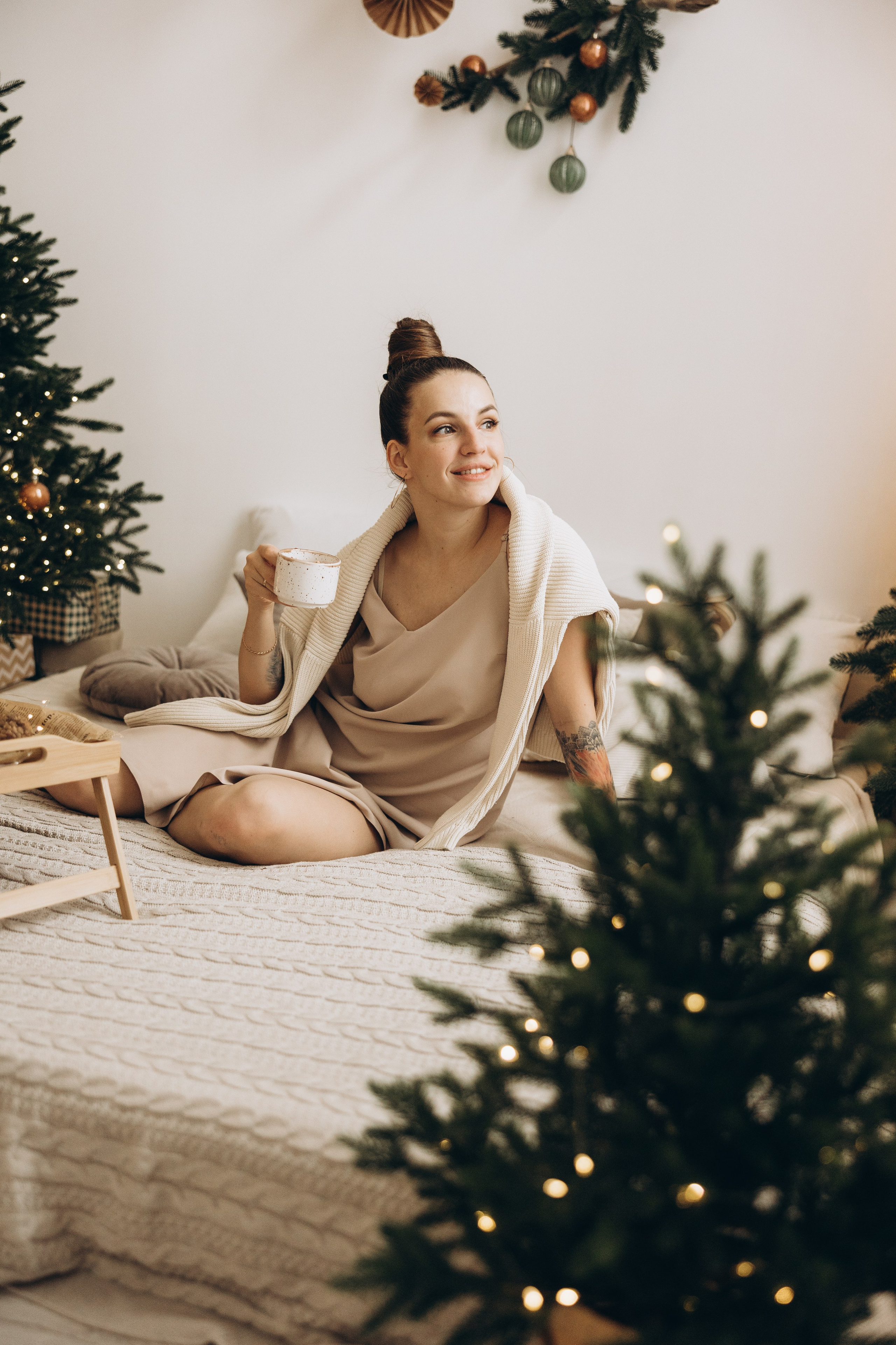 Ольга и Мирослава НГ. Семейный фотограф в Москве Виктория Ястребинская