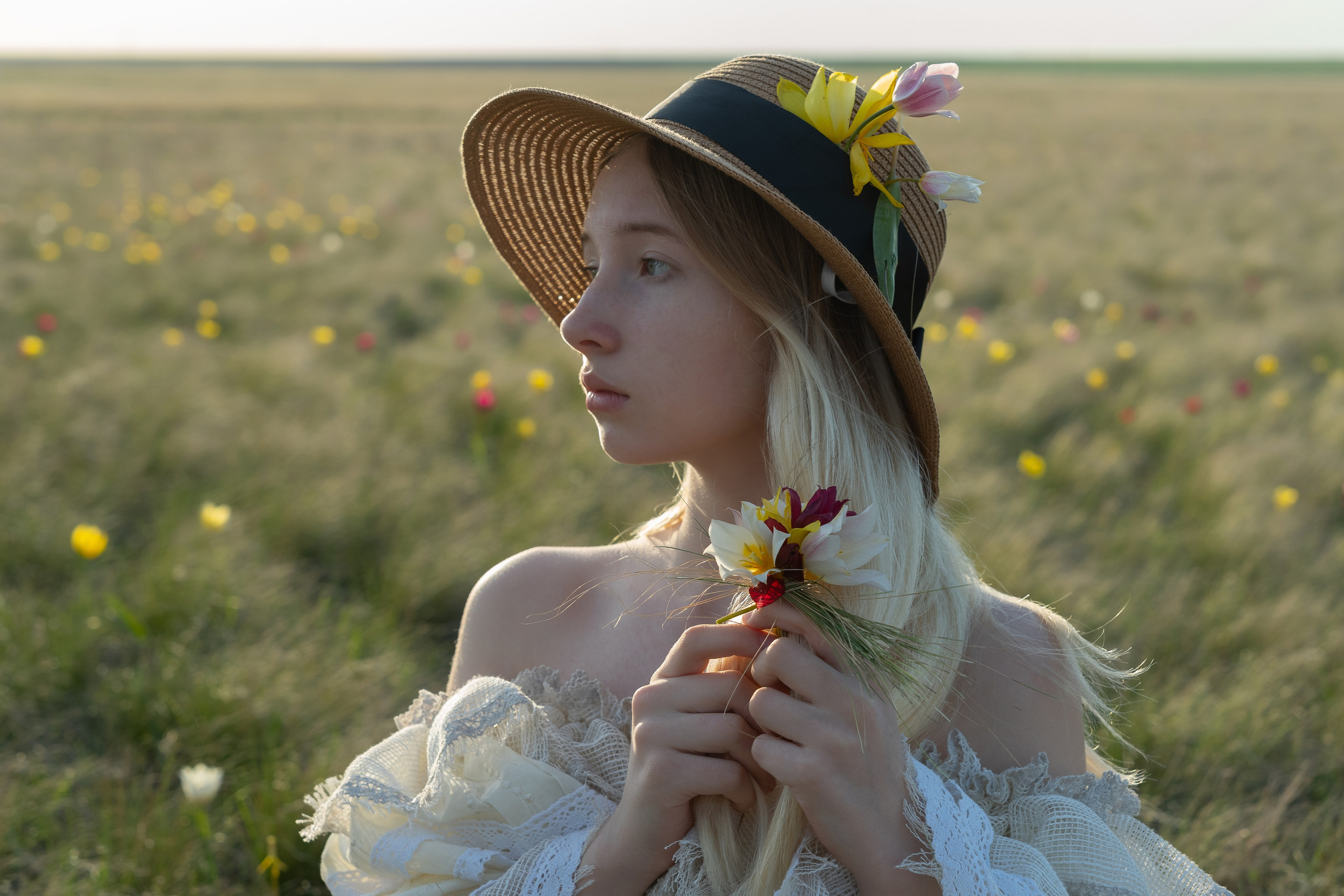 Фотосессия в поле. Фотограф Саратов/Энгельс