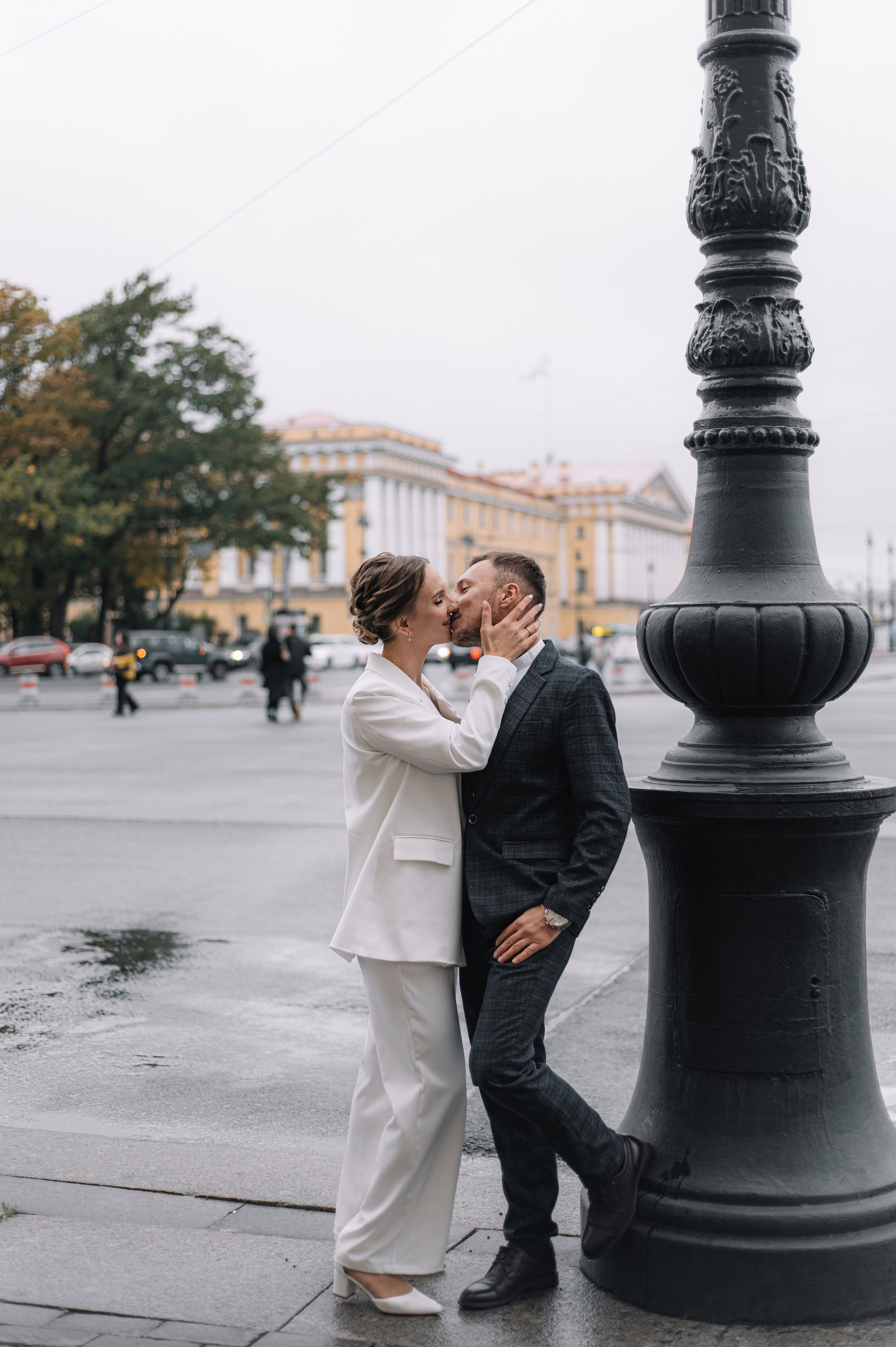 Свадебная прогулка Александра и Анастасии. Семейный и свадебный фотограф в Санкт-Петербурге Юлия Мельникова
