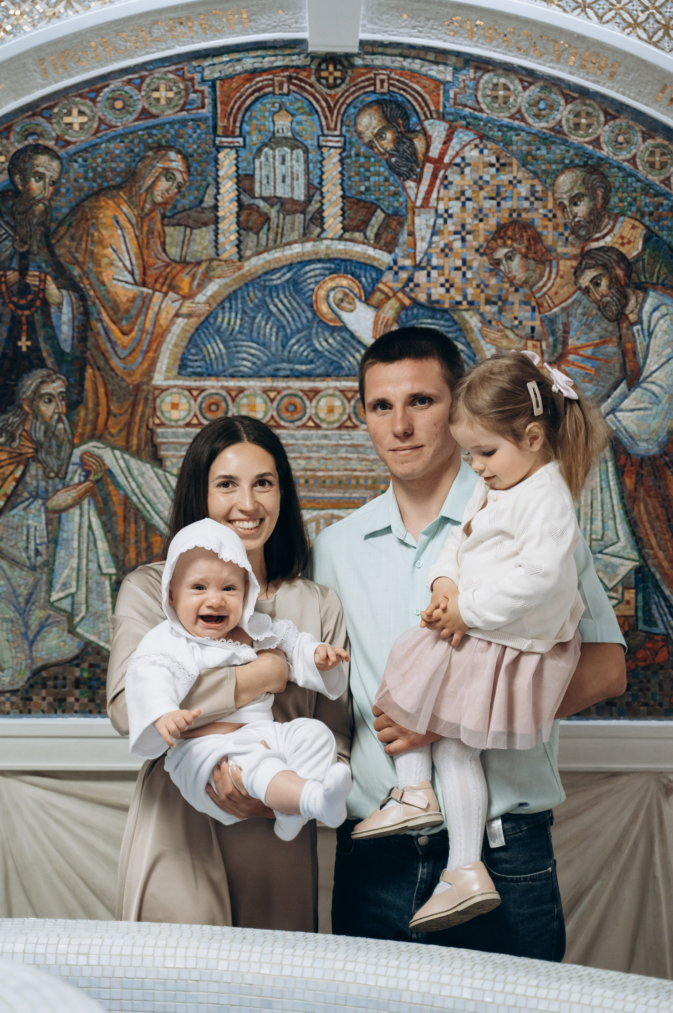 Крещение Макара. Семейный фотограф в Минске Дарья Дреко