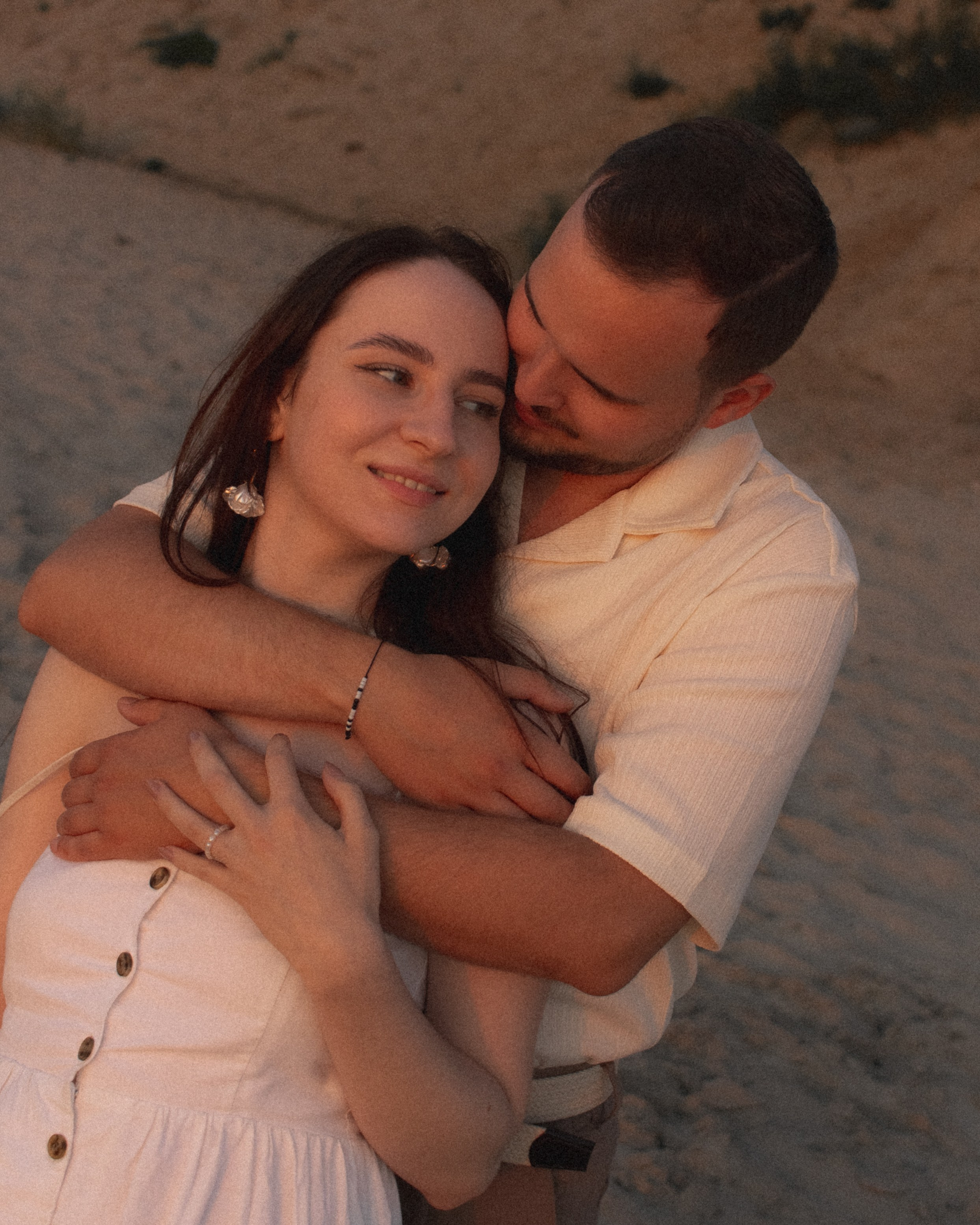 Киношная парная фотосессия на море в Калининграде / Донское. Портретный фотограф в Калининграде Рита Холодова