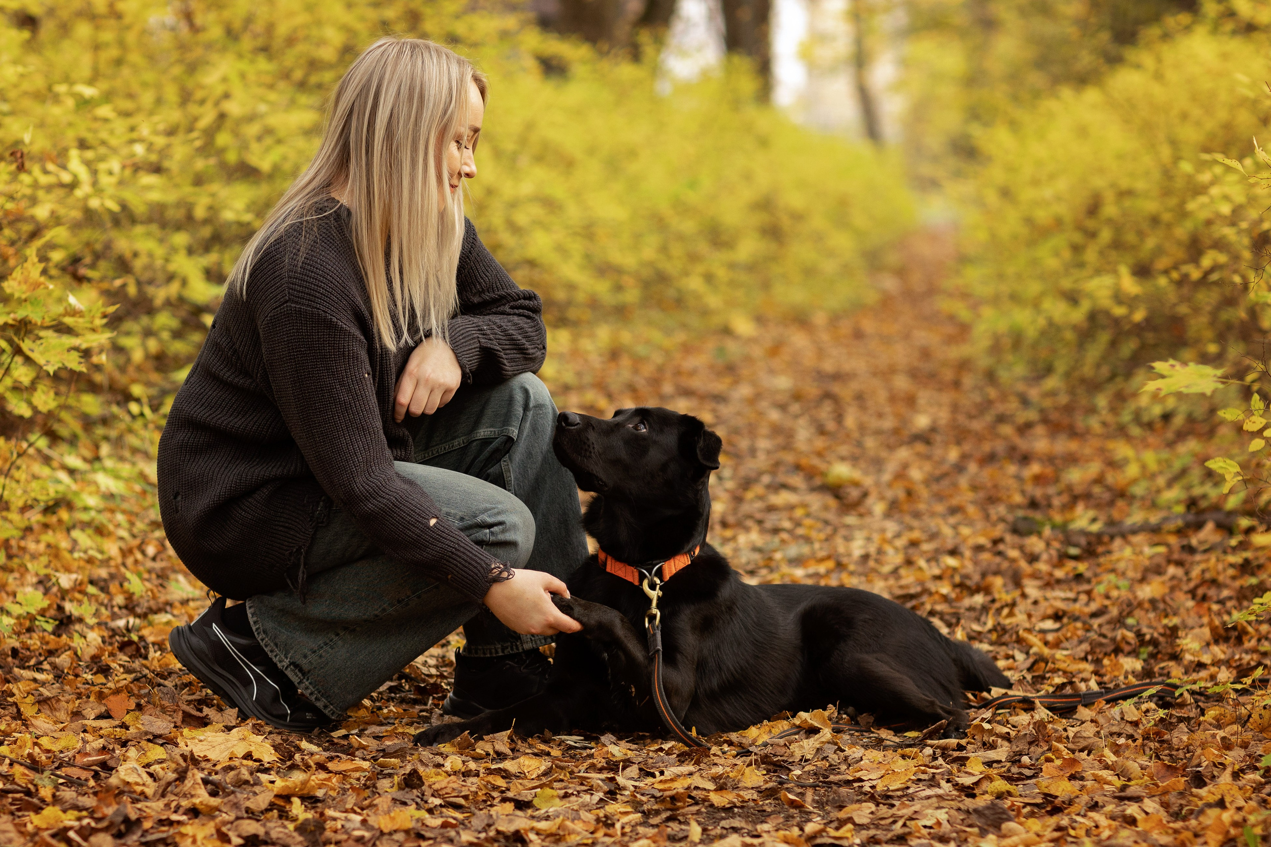 Анастасия и Балу. Фотограф — Анималист Наталья Тямушева