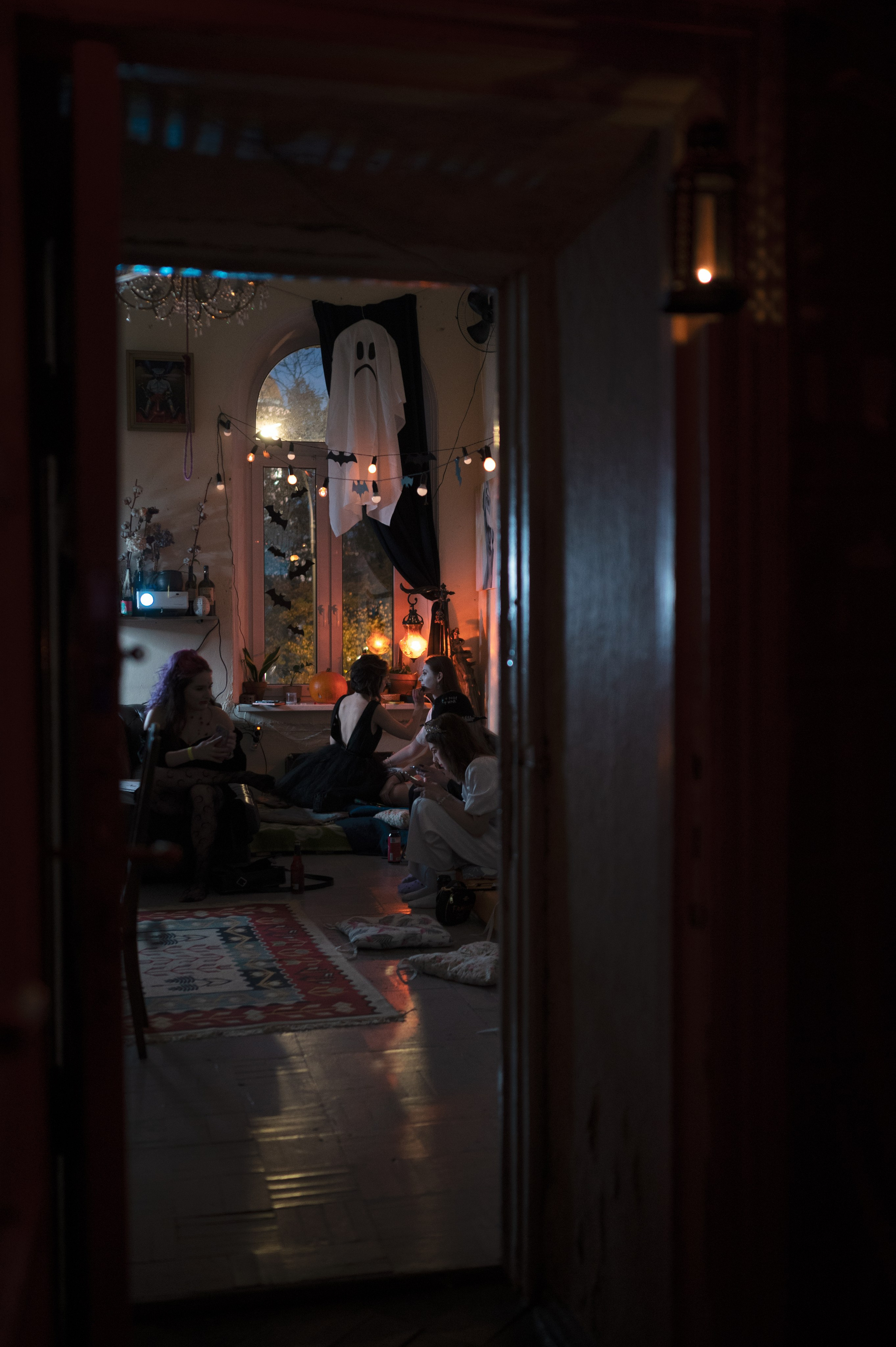 Хеллоуин у Мищенко. Портретный и репортажный фотограф в Санкт-Петербурге