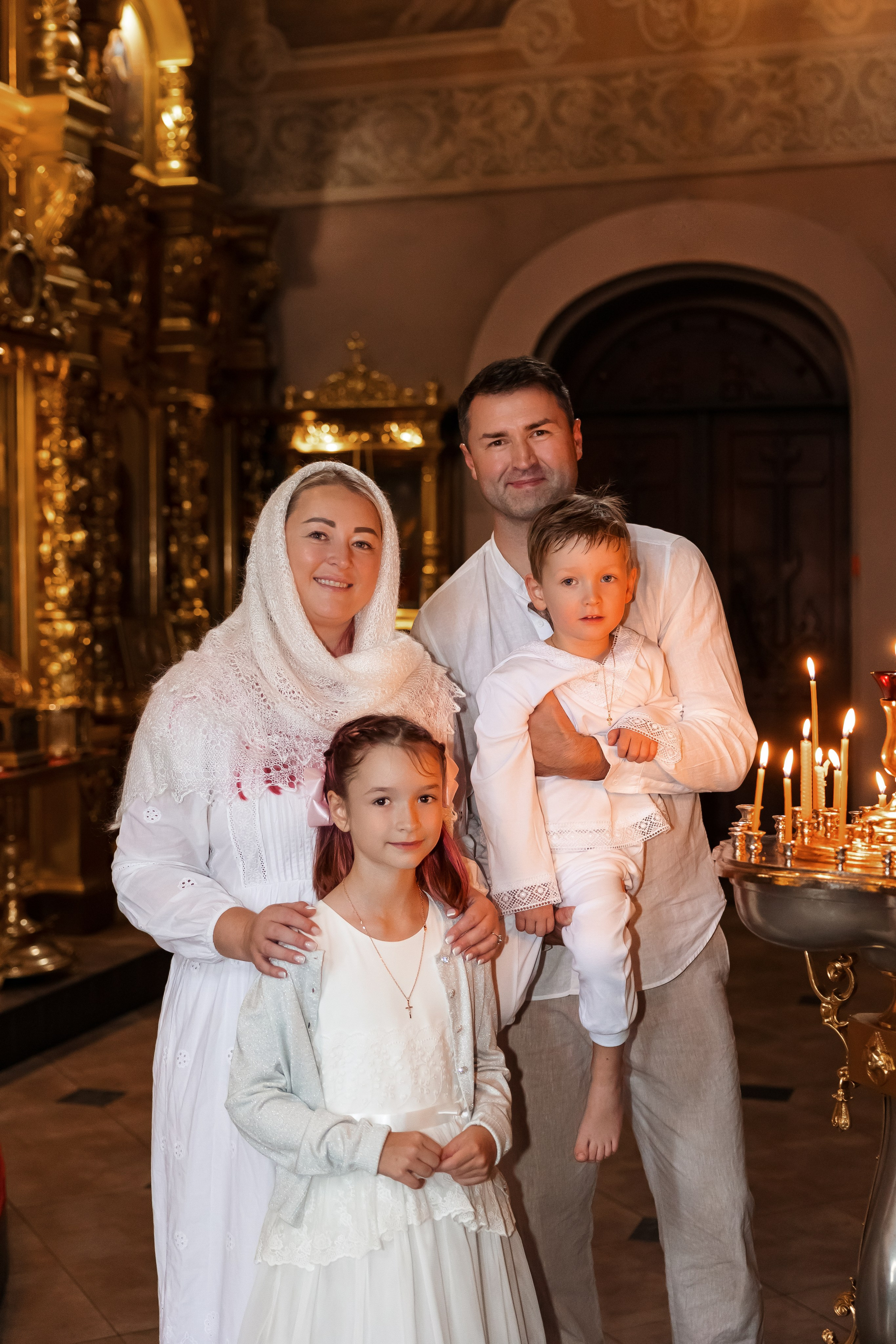 Крещение Алисы и Мартина. Фотограф г. Москва Олеся Пантелеева