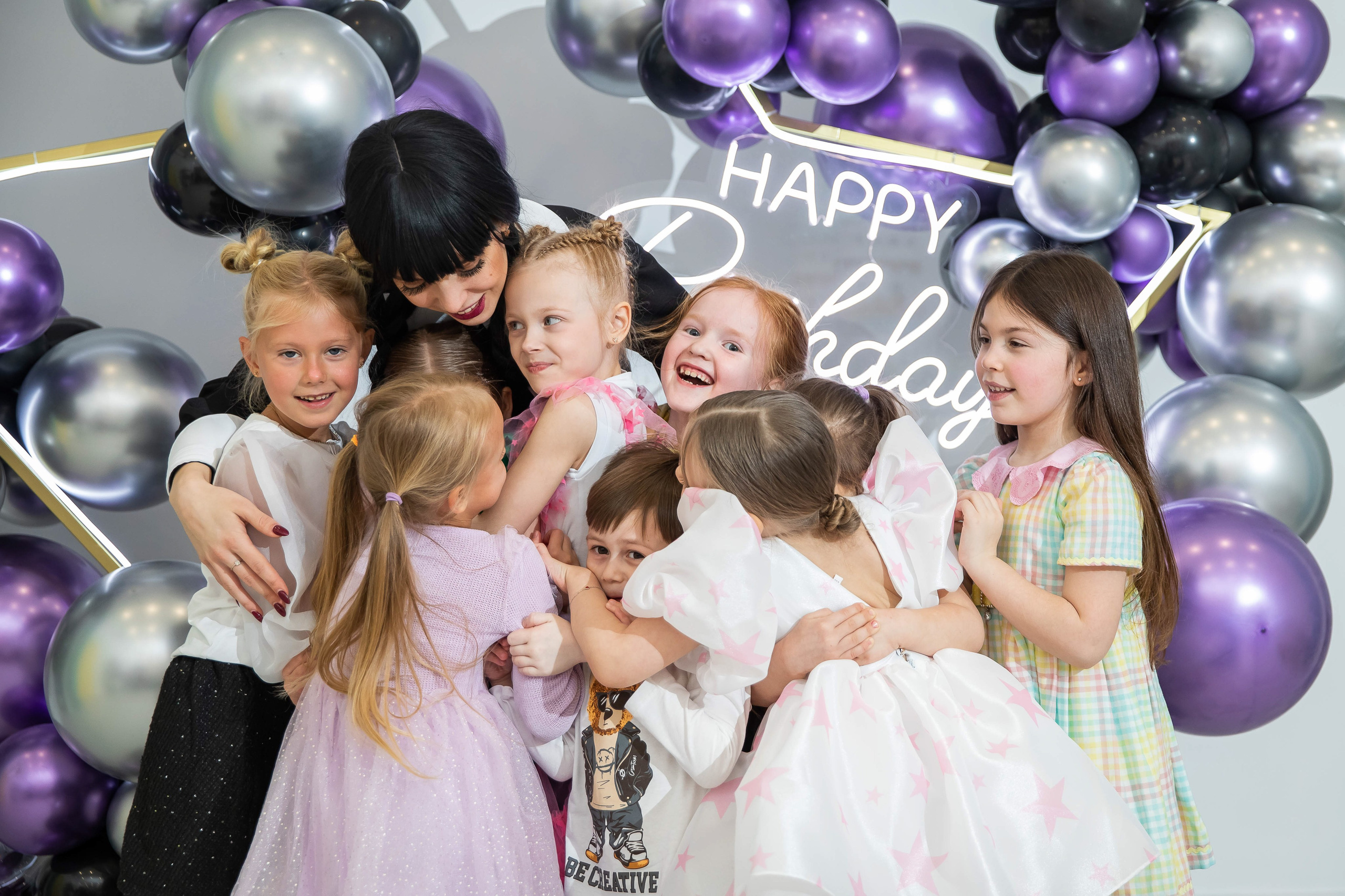 День рождения в стиле «Уэнсдэй». NesterovaMaria.ru