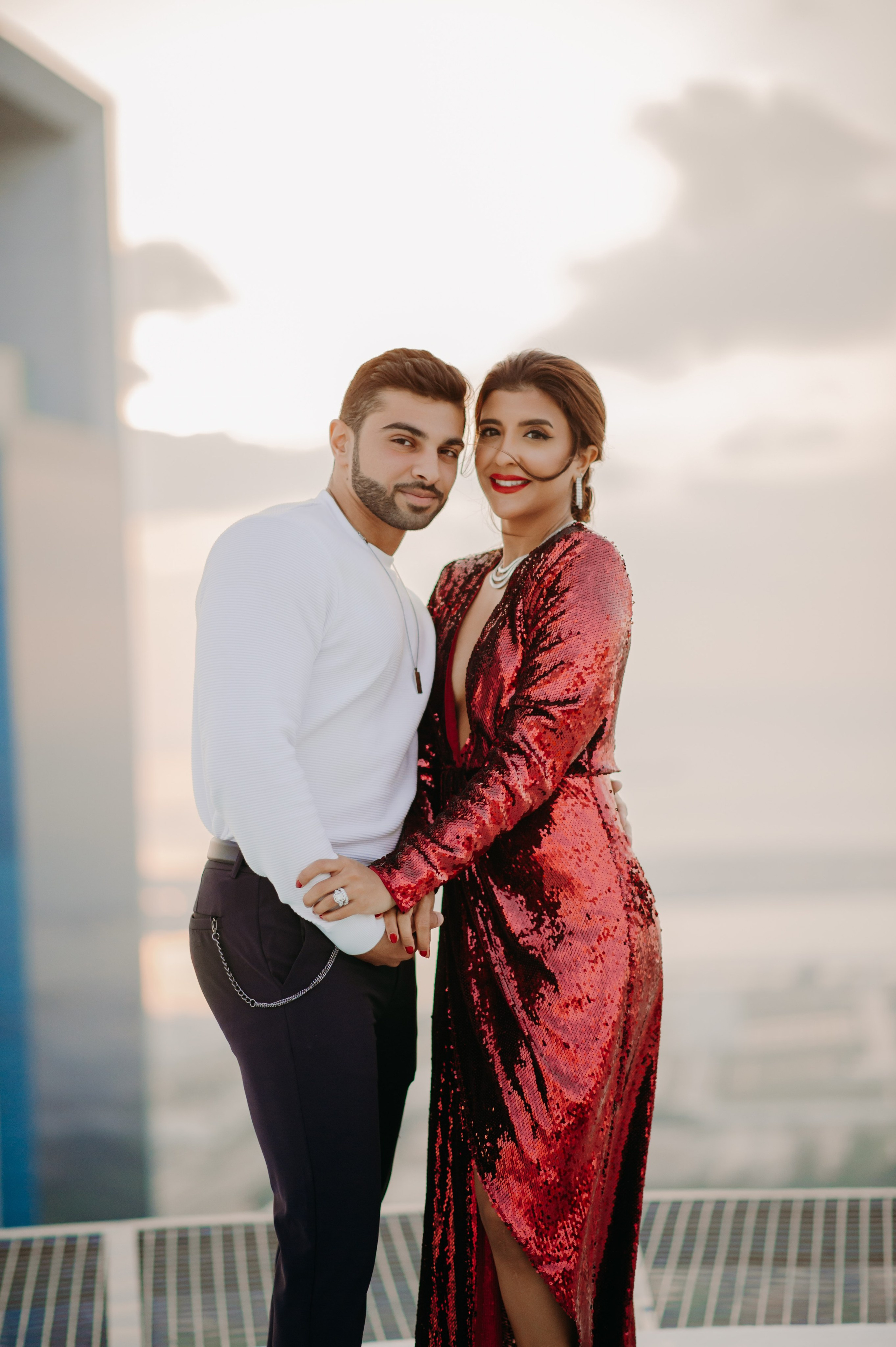 Love Story на высоте (Абу Даби). Фотограф в Москве и Санкт-Петербурге Дарина