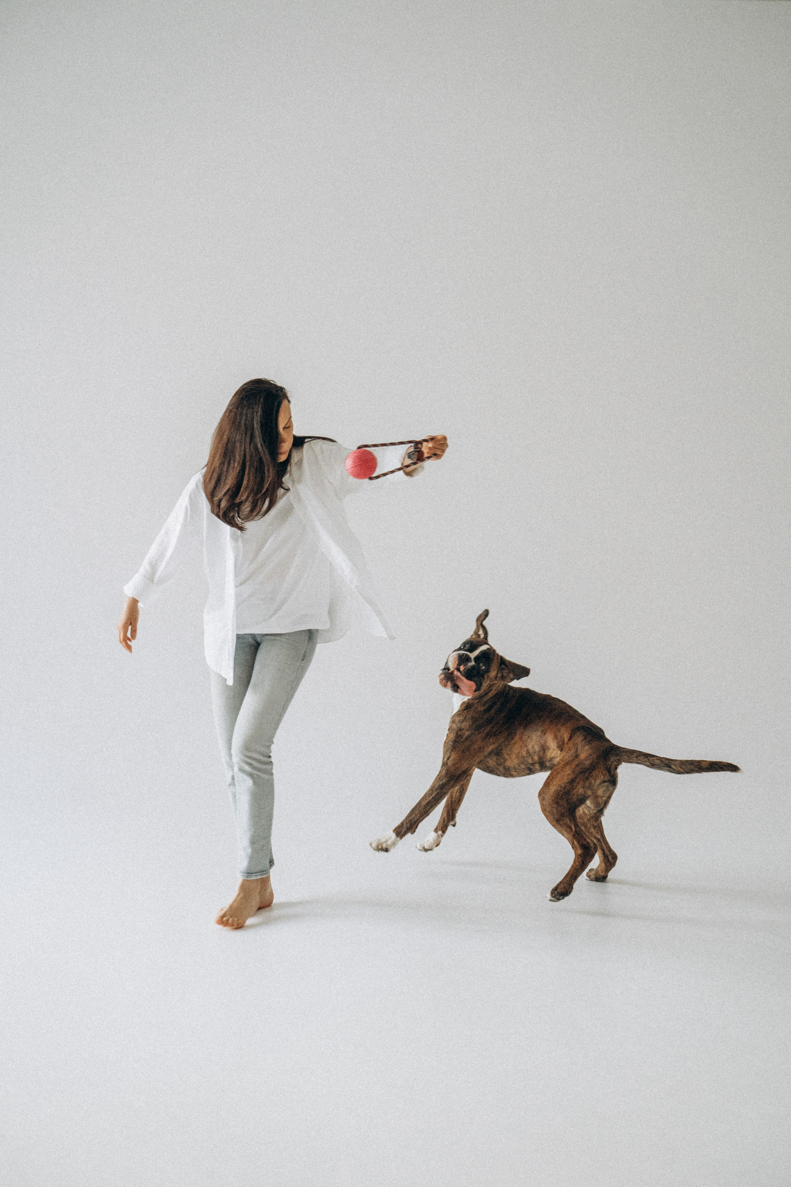 Анна, Максим и Марсель. Фотограф анималист в Москве и Санкт-Петербурге Свиридова Анна
