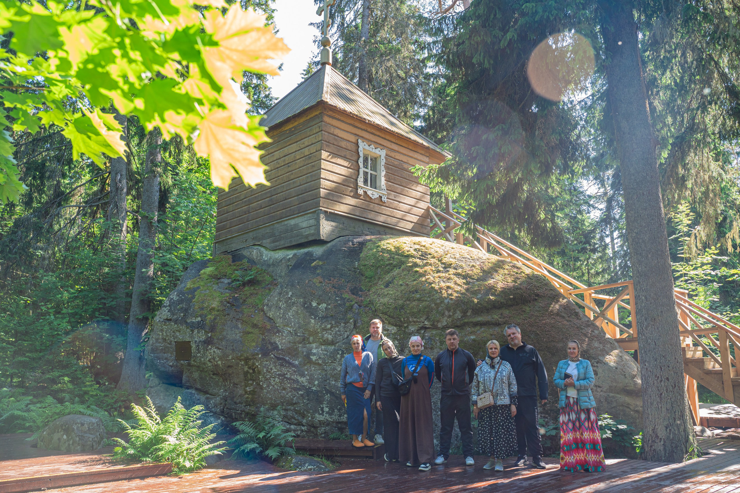 Гидровыезд в Коневский мужской монастырь. Свадебный, семейный, портретный, репортажный фотограф в Санкт-Петербурге