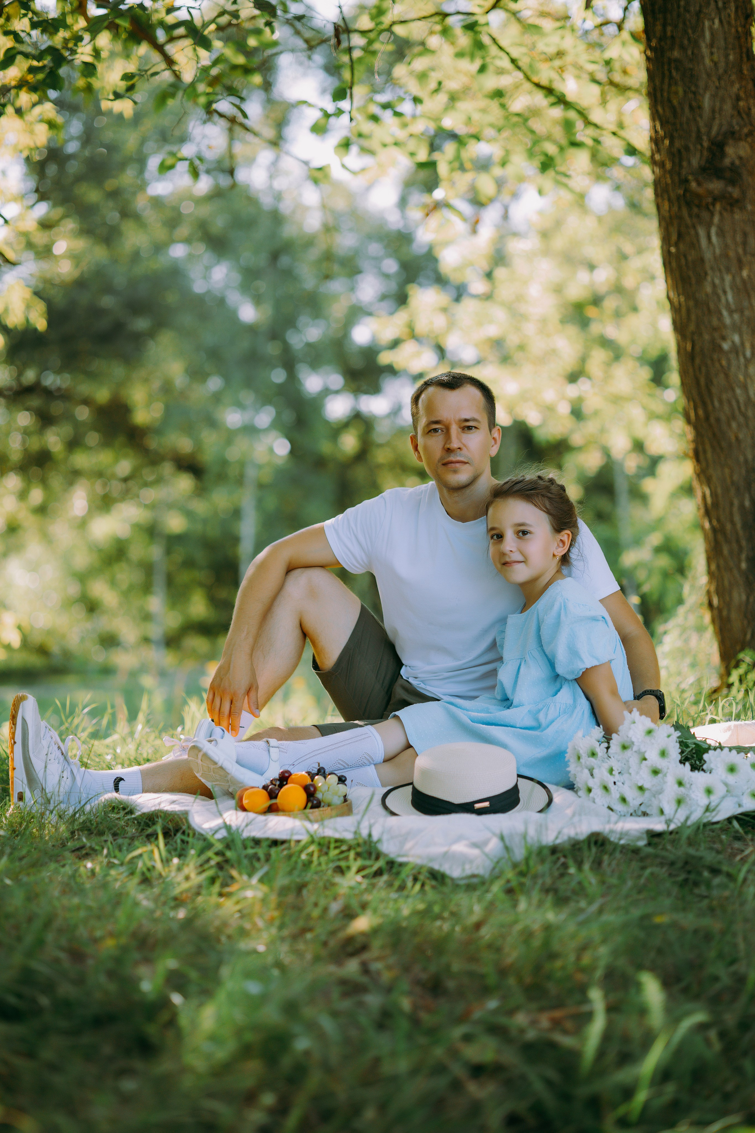 Съемка в парке для семьи. Выпускные альбомы в Серпухове