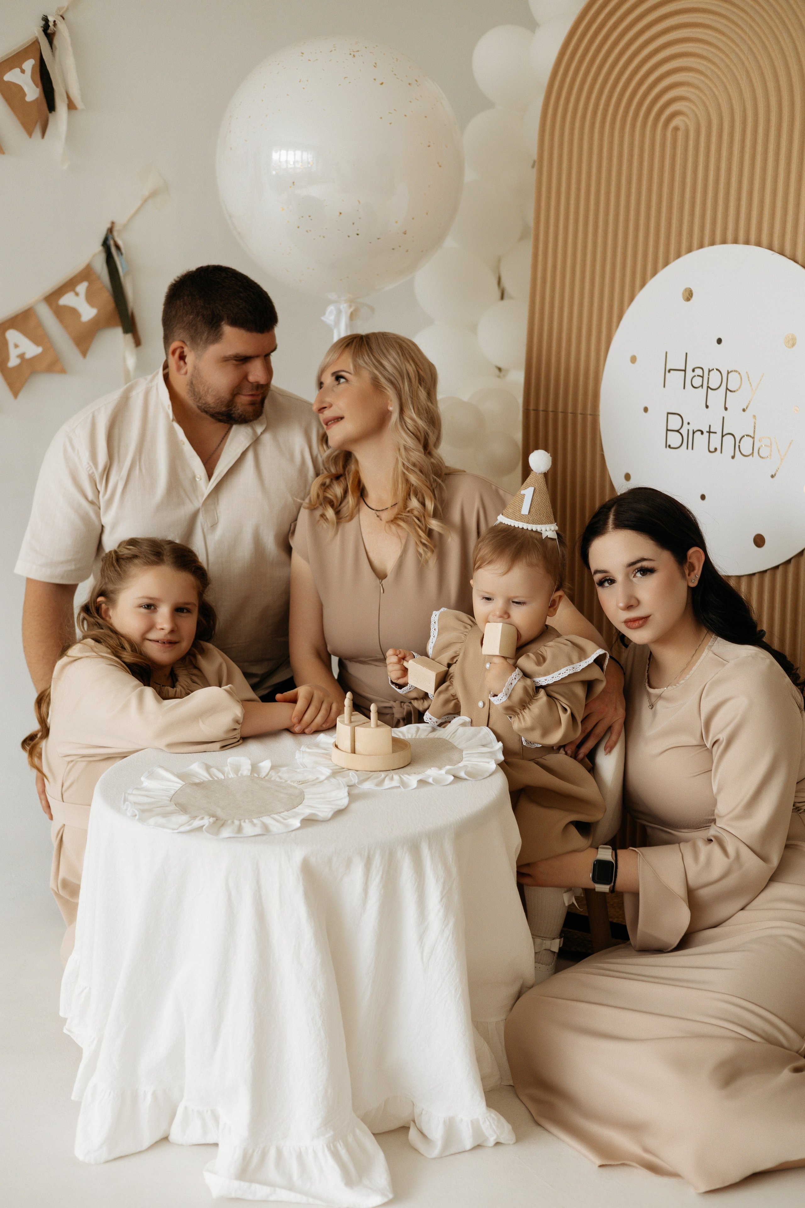 Первый годик. Самый теплый фотограф в Краснодаре Рябоконь Ксения