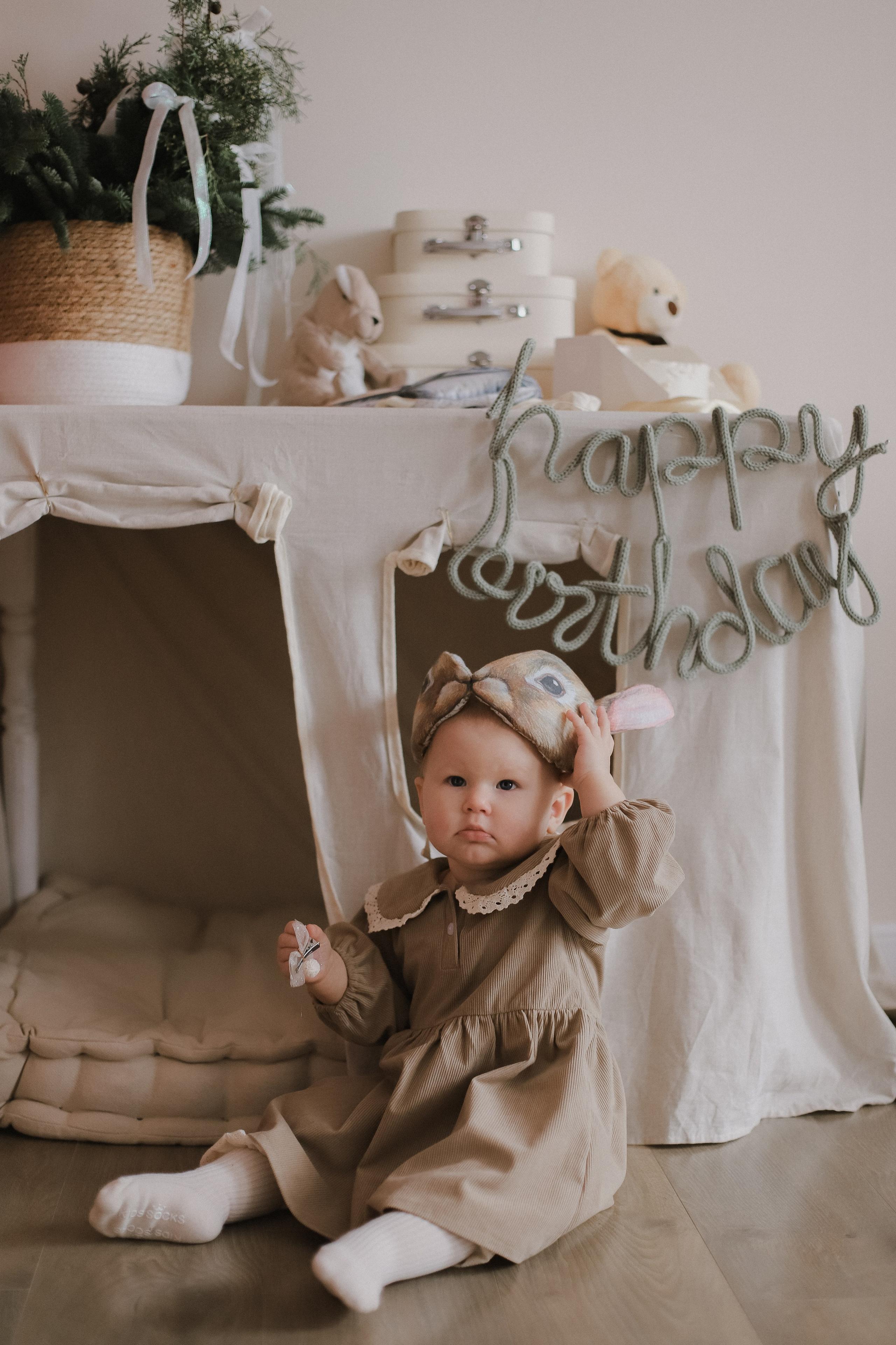 Годик Евангелине. Свадебный, семейный и детский фотограф в Люберцах Зайцева Анастасия