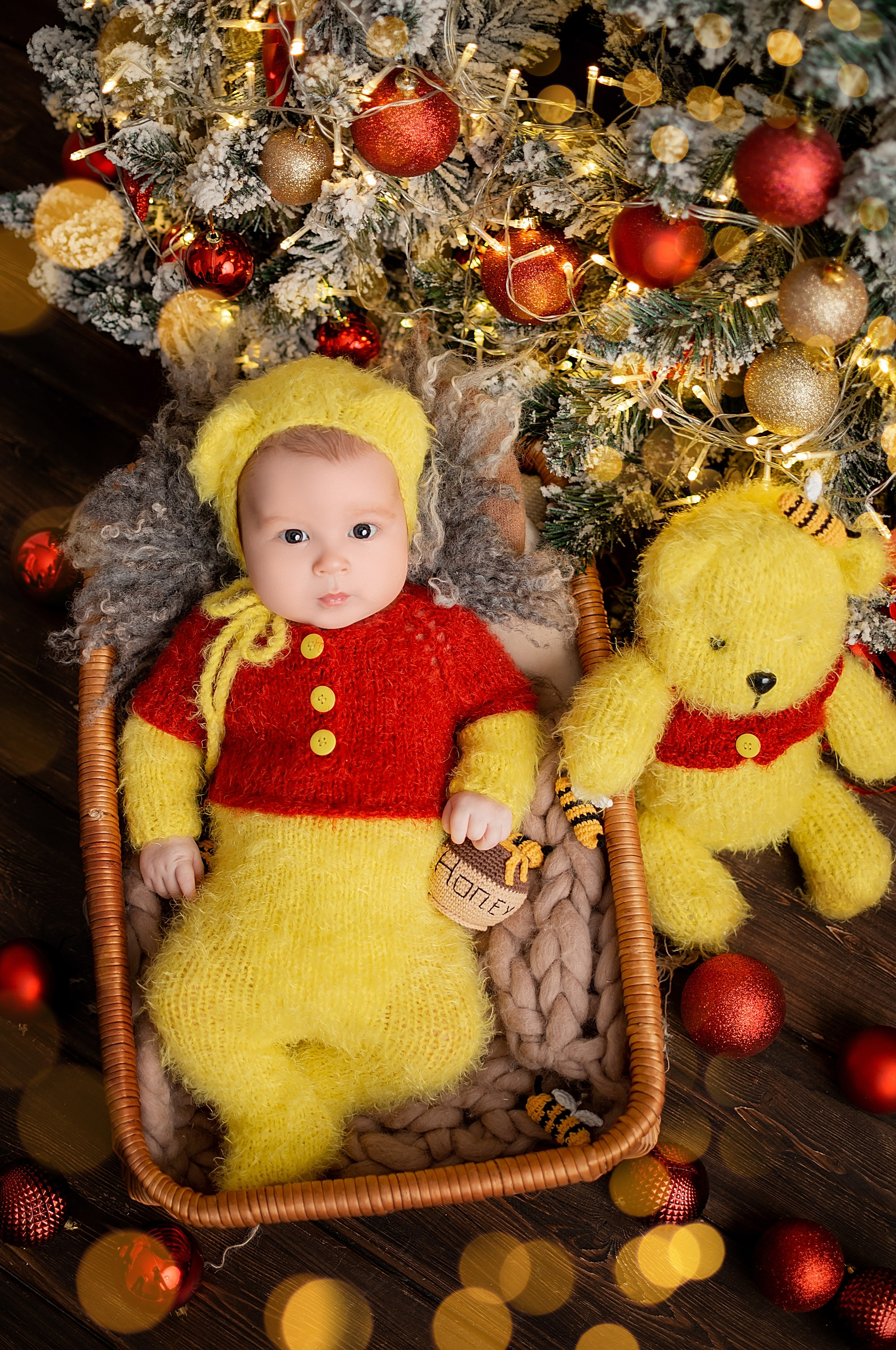 Съёмка детская на 2 месяца в Краснодаре. Фотограф новорожденных Краснодар Малышенко Надежда