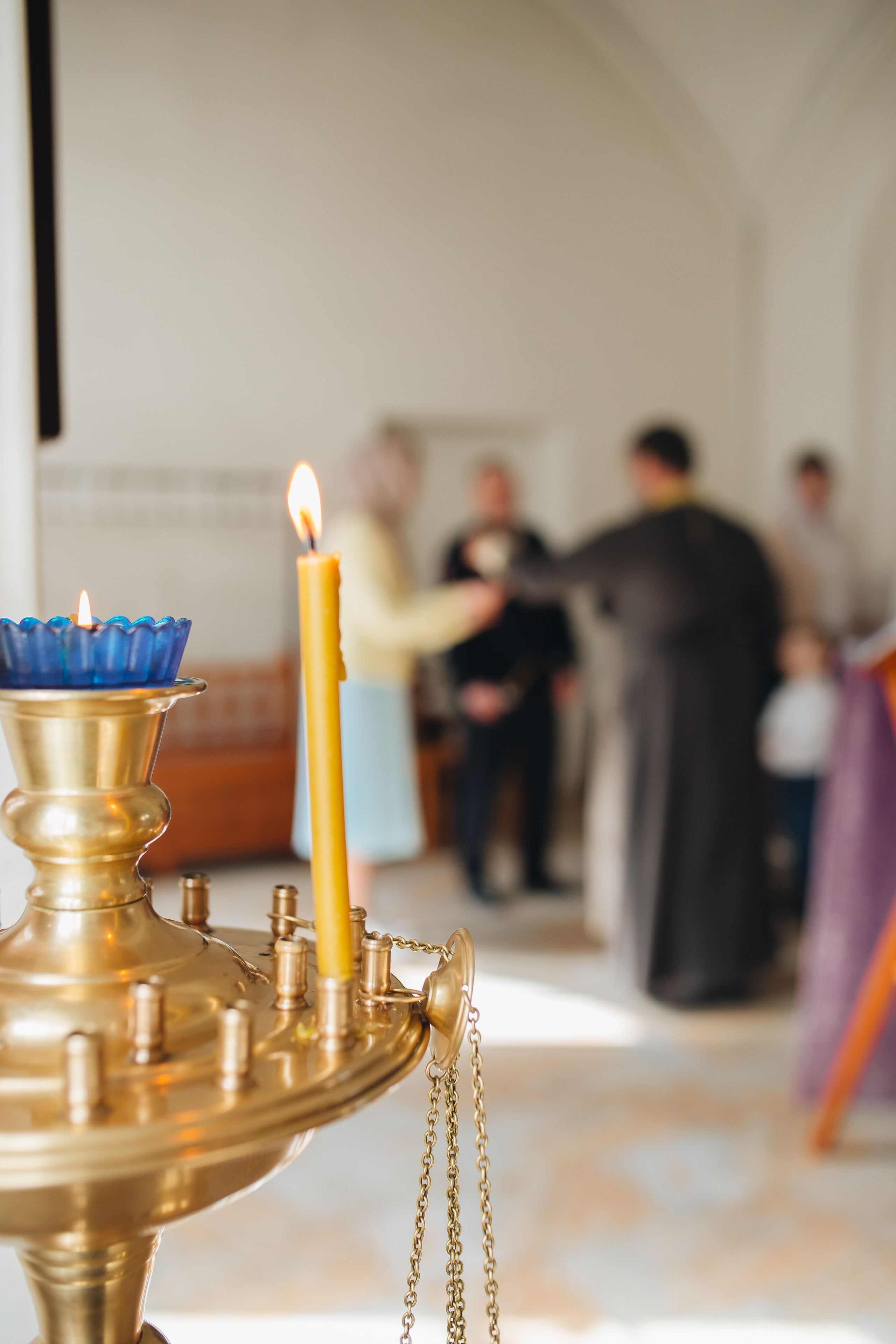 Крещение в светлом Храме. Семейный и детский фотограф в Москве Дорогова Екатерина