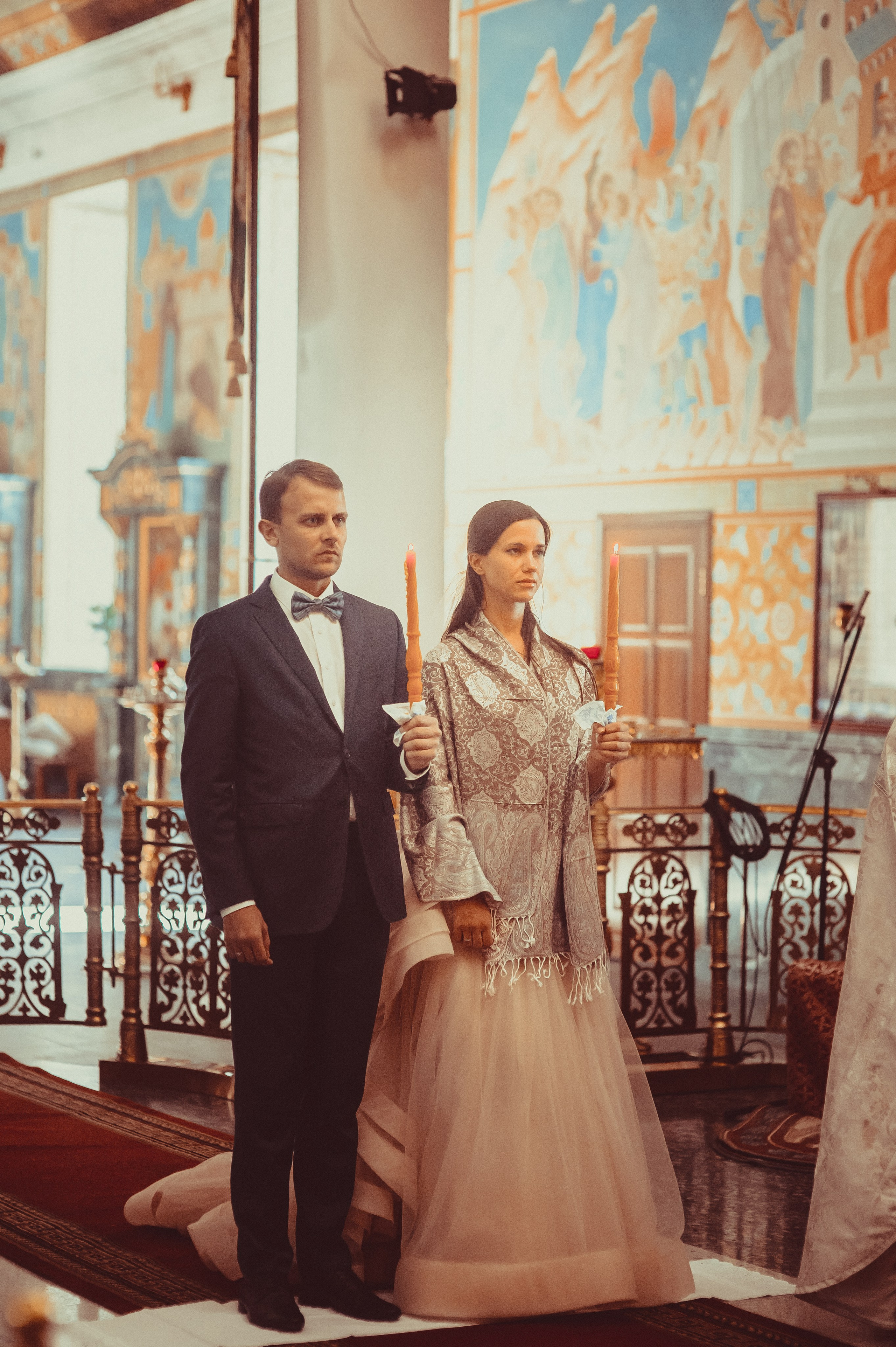 Съемка венчания в Москве. Фотосессия таинства в церкви