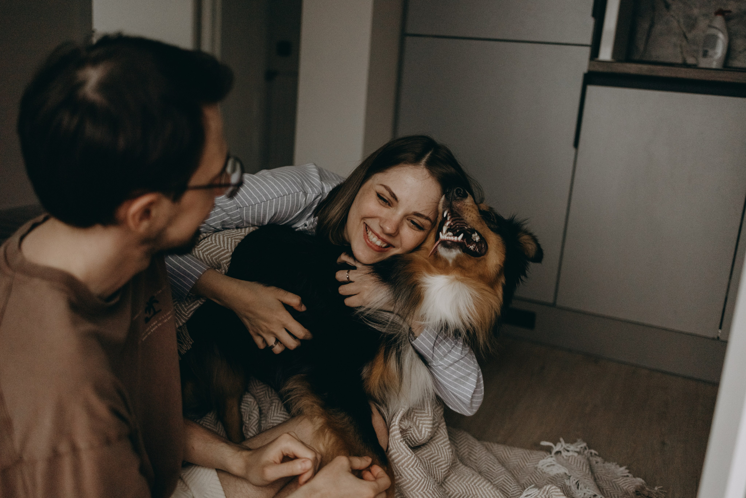 Настя, Никита и их Гром и Мяу. Фотограф — Анималист | Санкт-Петербург