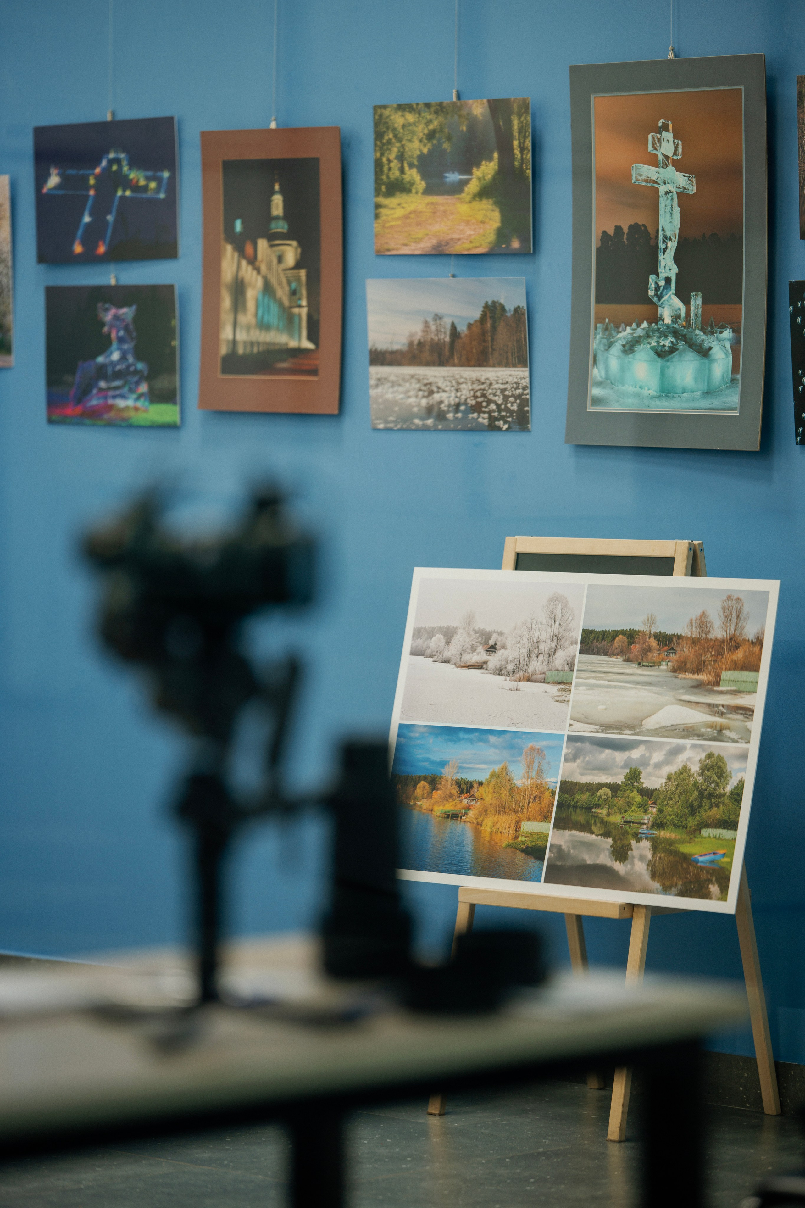 Репортаж с творческой выставки работ фотографа Эдуарда Закирова. Свадебный фотограф в Казани, и Зеленодольске Радик Мухаметов