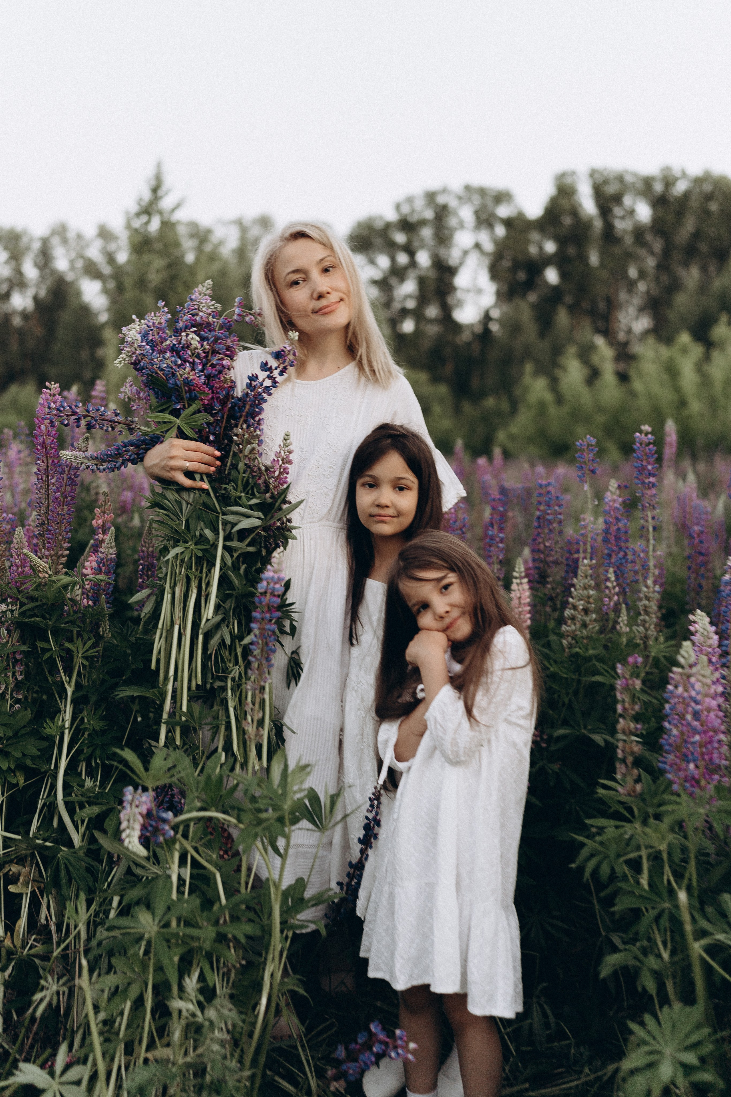 А на земле опять цветут люпины. Семейный и домашний фотограф в Уфе Ирина Гарасюта