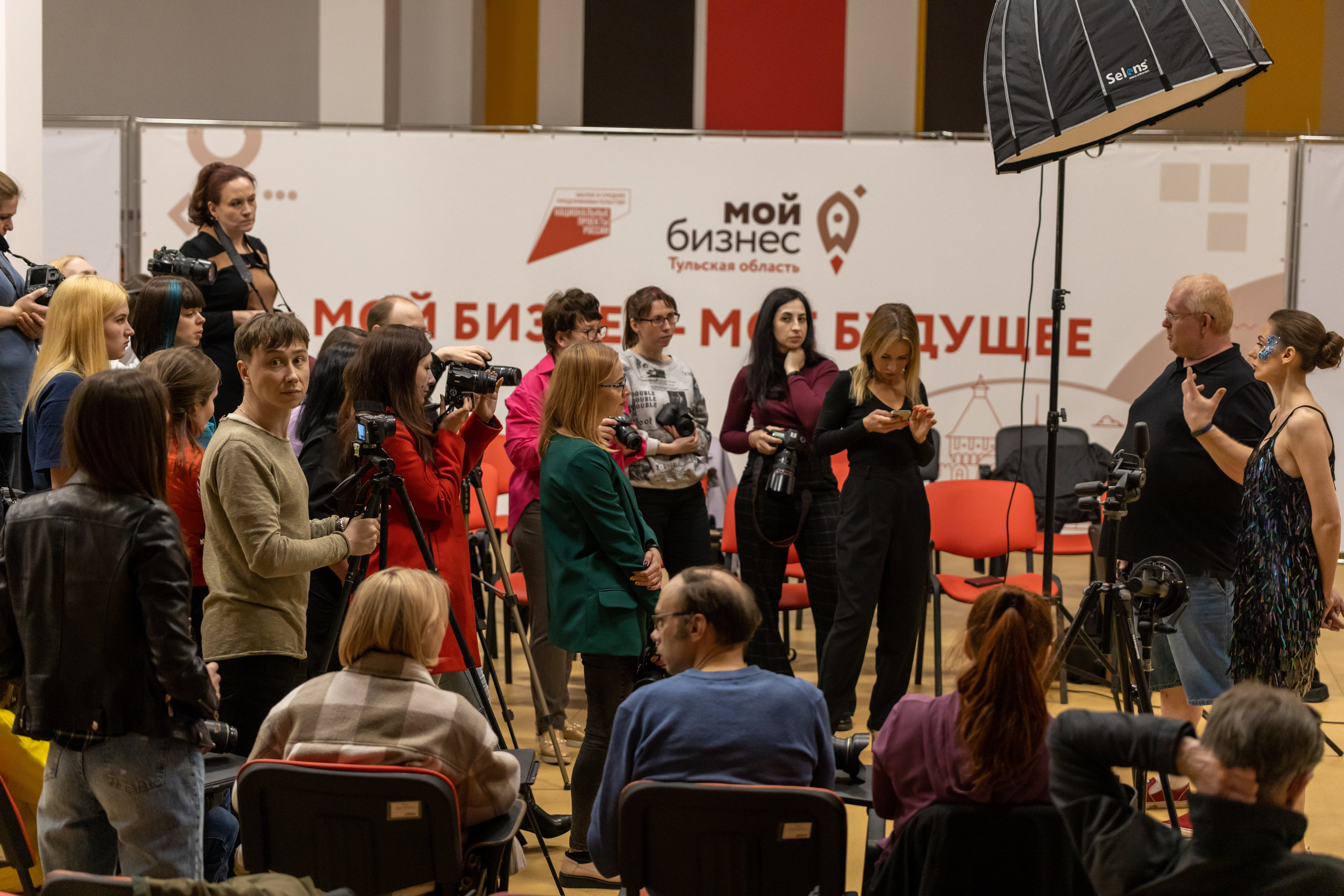 Репортаж для Мой Бизнес — Мастеркласс Павла Ребанда. Фотограф в Туле Крупский АнДРей. Фотостудия «КАДР71» в Туле