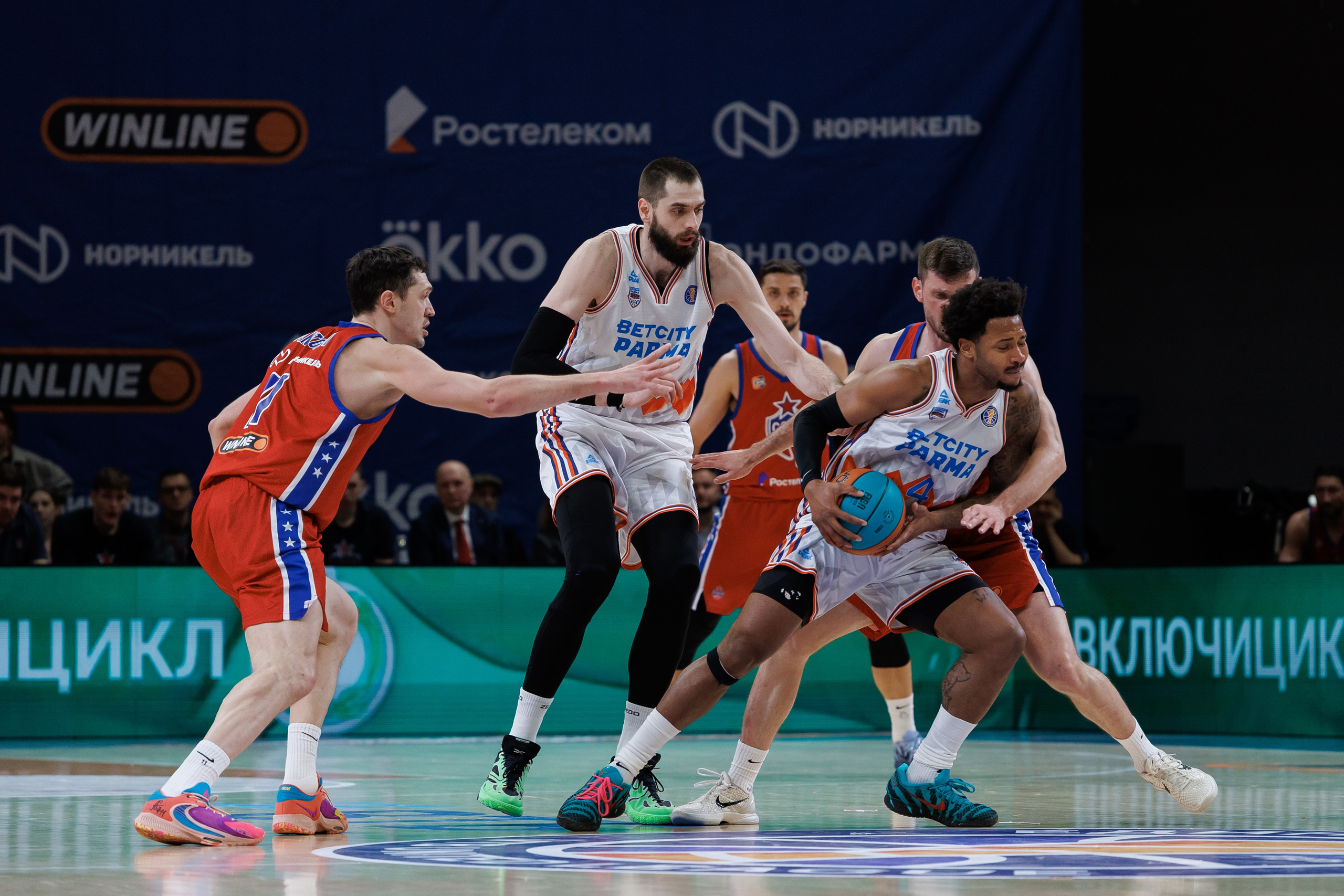 Баскетбол. ЦСКА — ПАРМА