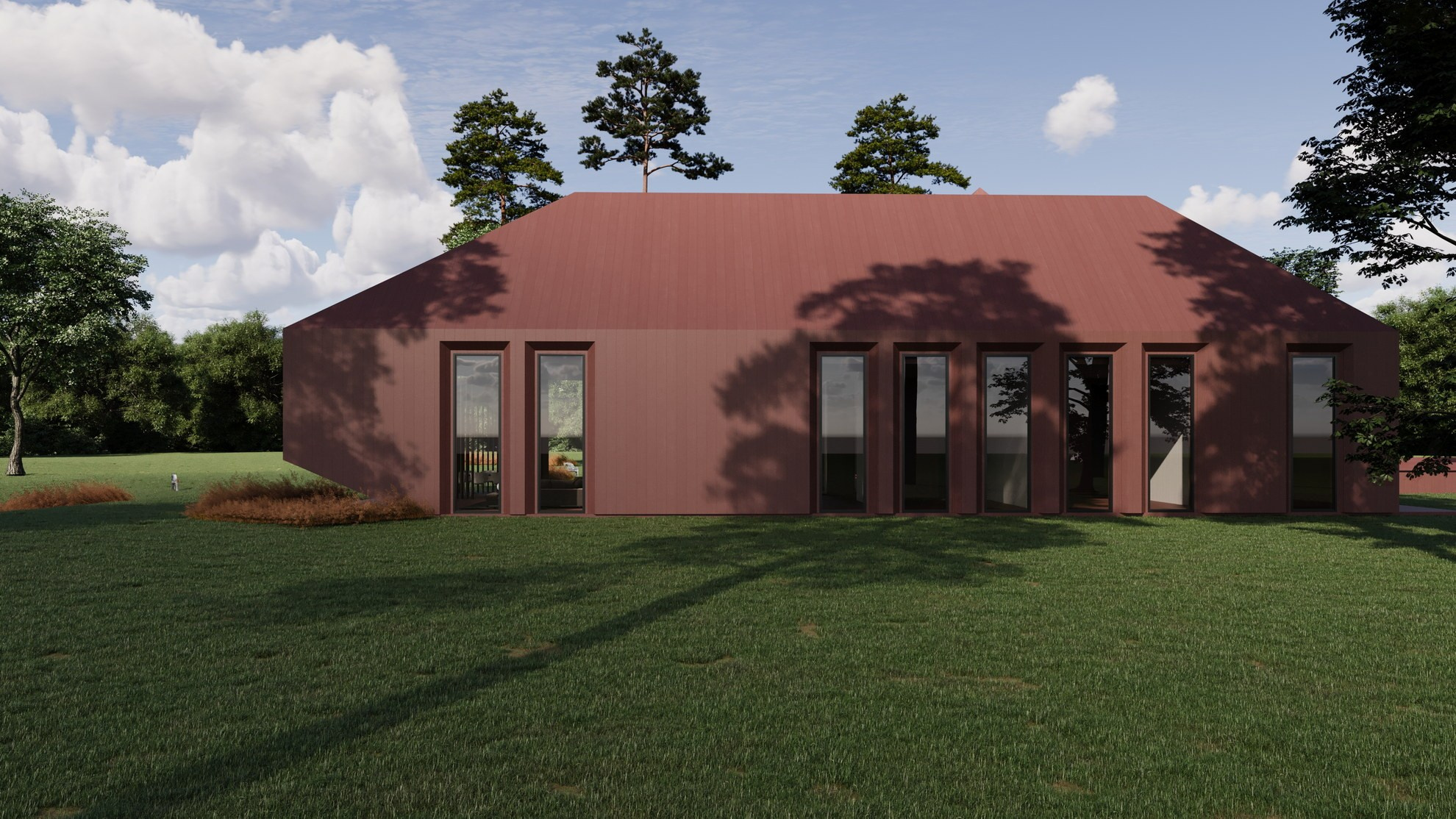 Дом в Русском стиле. Paintings by the artist Sergey Ratchin