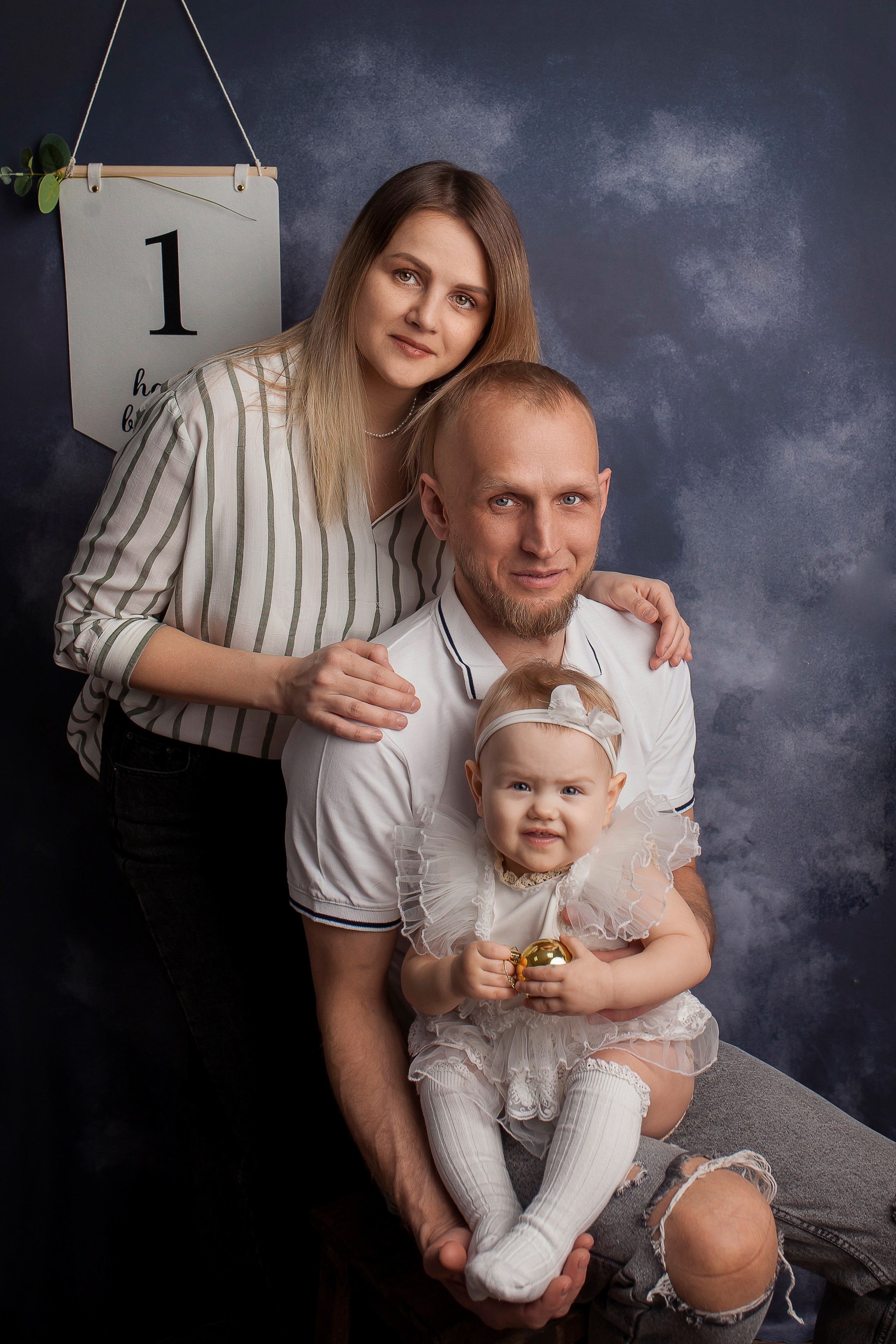 Вероника, 1 годик. Фотограф новорожденных в Новокузнецке Анна Горошникова