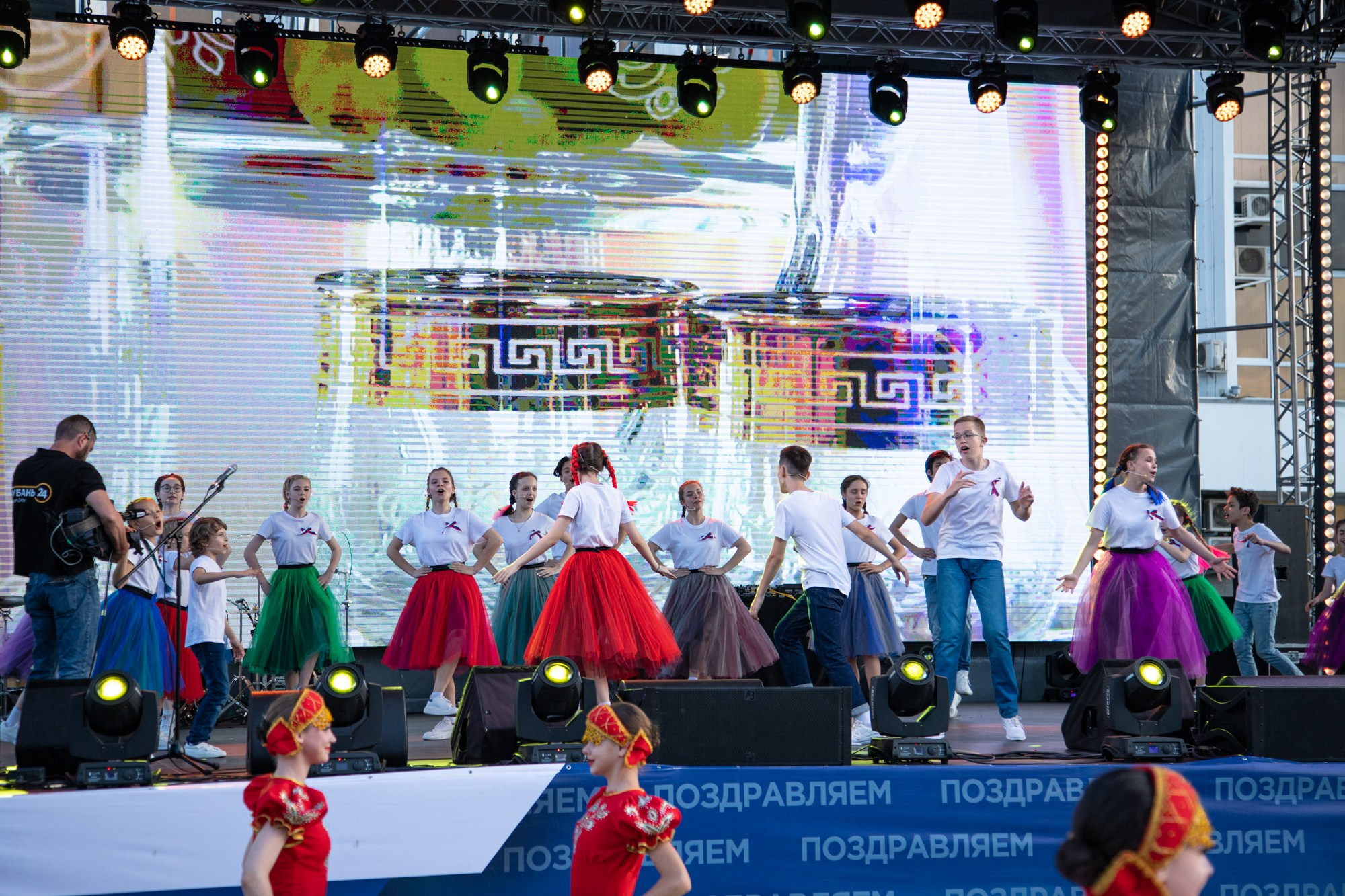 День России в Краснодаре 2022. Репортажный, промышленный и маркетплейс-фотограф Дмитрий Чернат