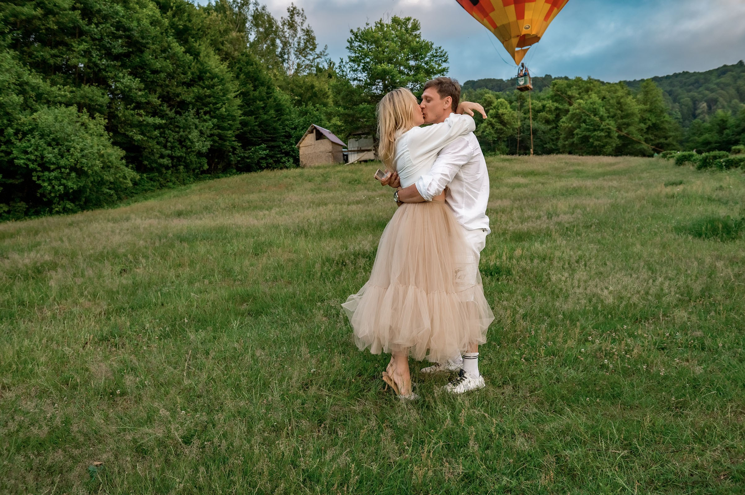 Предложение руки и сердца романтично