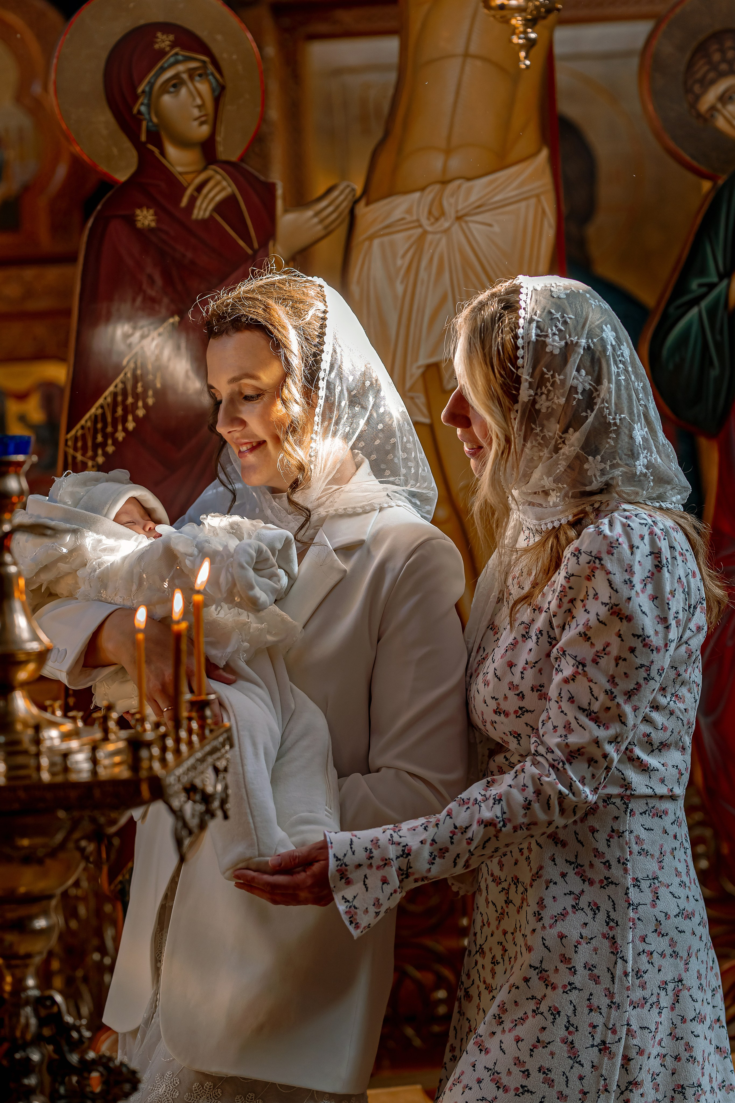 Таинство Крещения Екатерины. Фотограф Таинств Крещения и Венчания в г. Курске