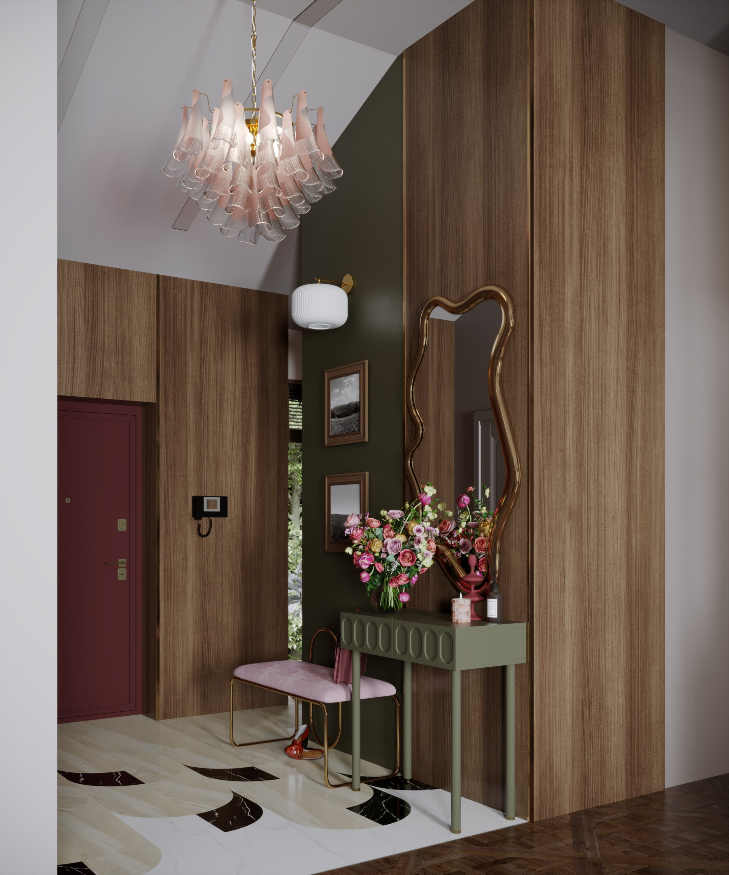 Bureau «Bois Savant». Портфолио 3D визуализатора