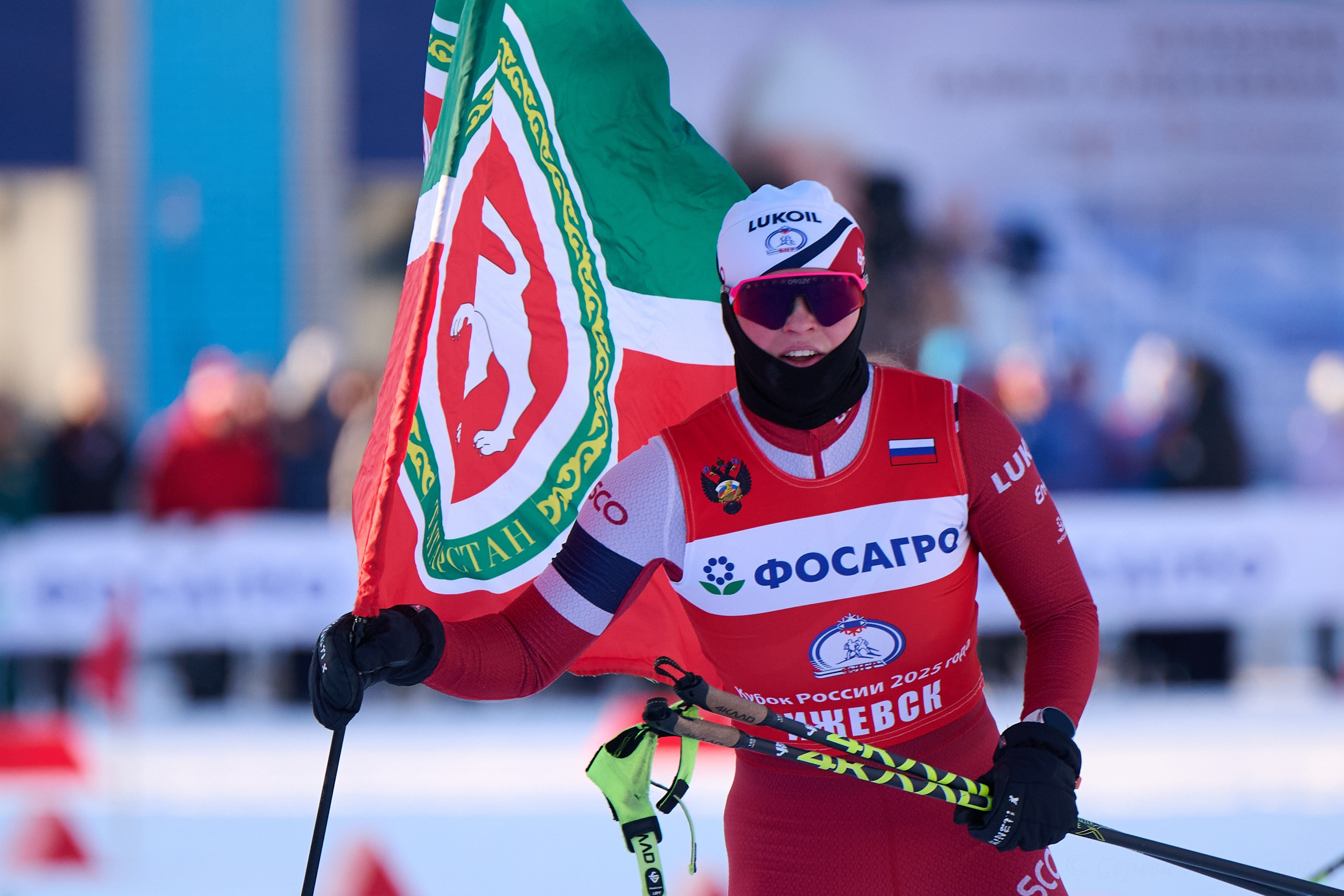 VI этап ФосАгро Кубка России по лыжным гонкам. Спринт. Ижевск 25.01.2025. Спортивный репортажный фотограф в Ижевске Сергей Мерзляков