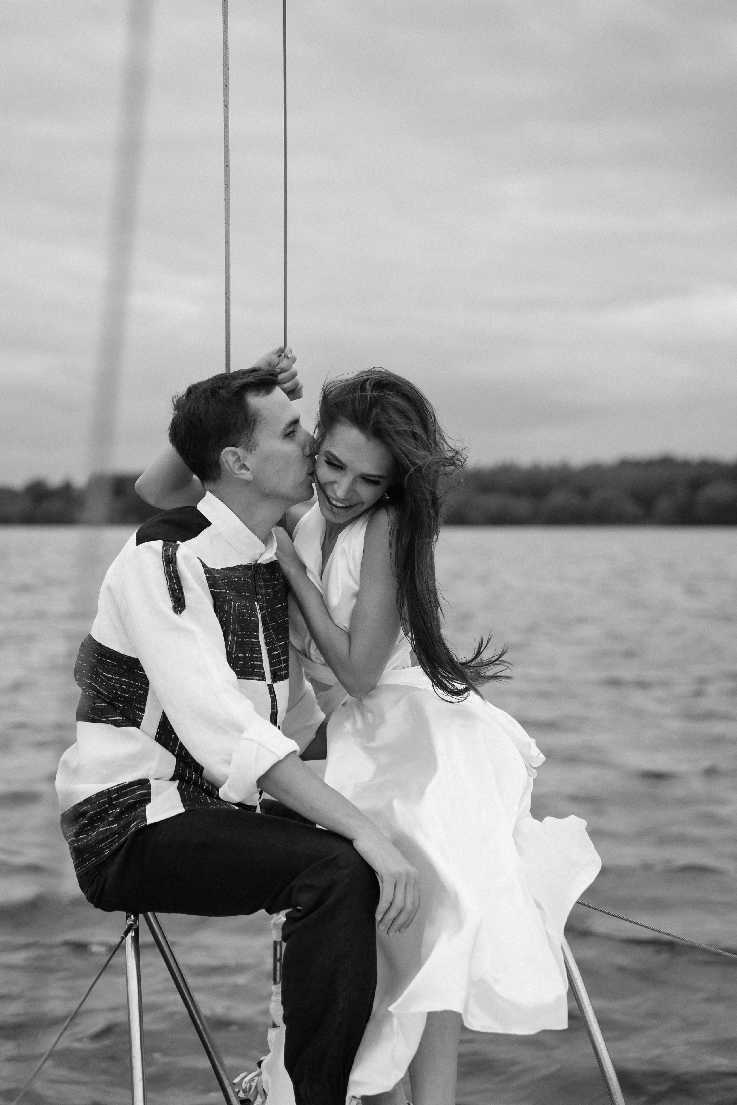 ЛЮБОВЬ ПОД БЕЛЫМ ПАРУСОМ. Свадебный фотограф Диана Грицай