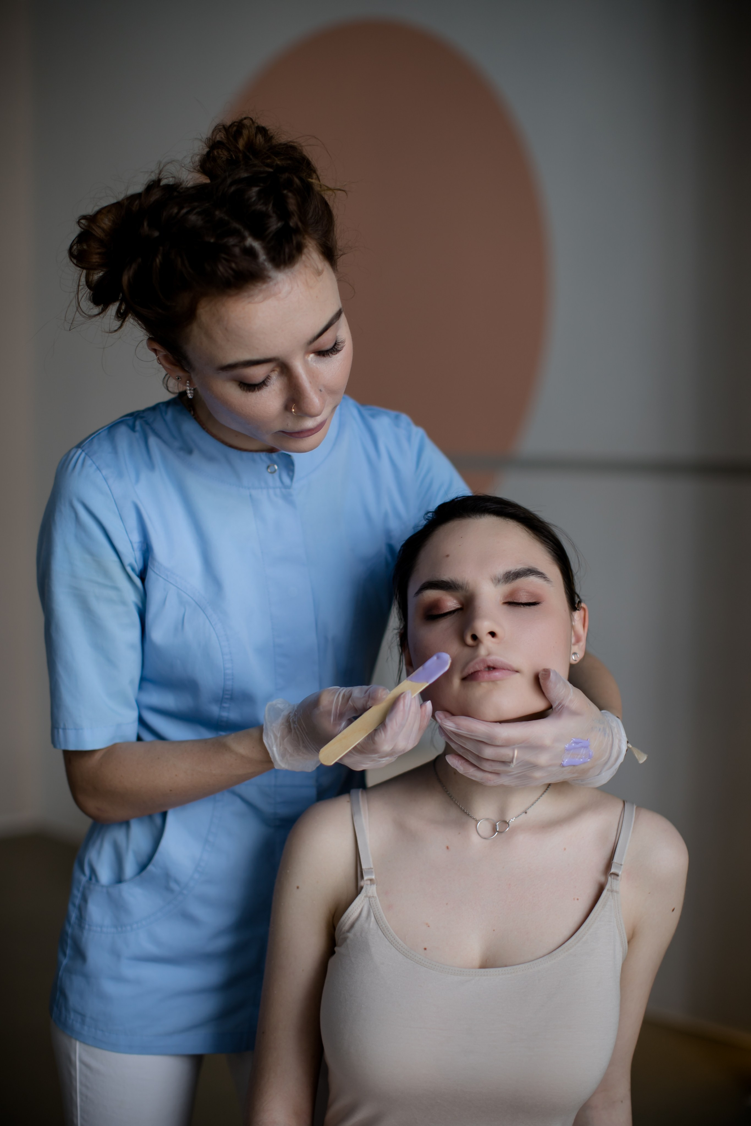 Depilation. Family and content photographer